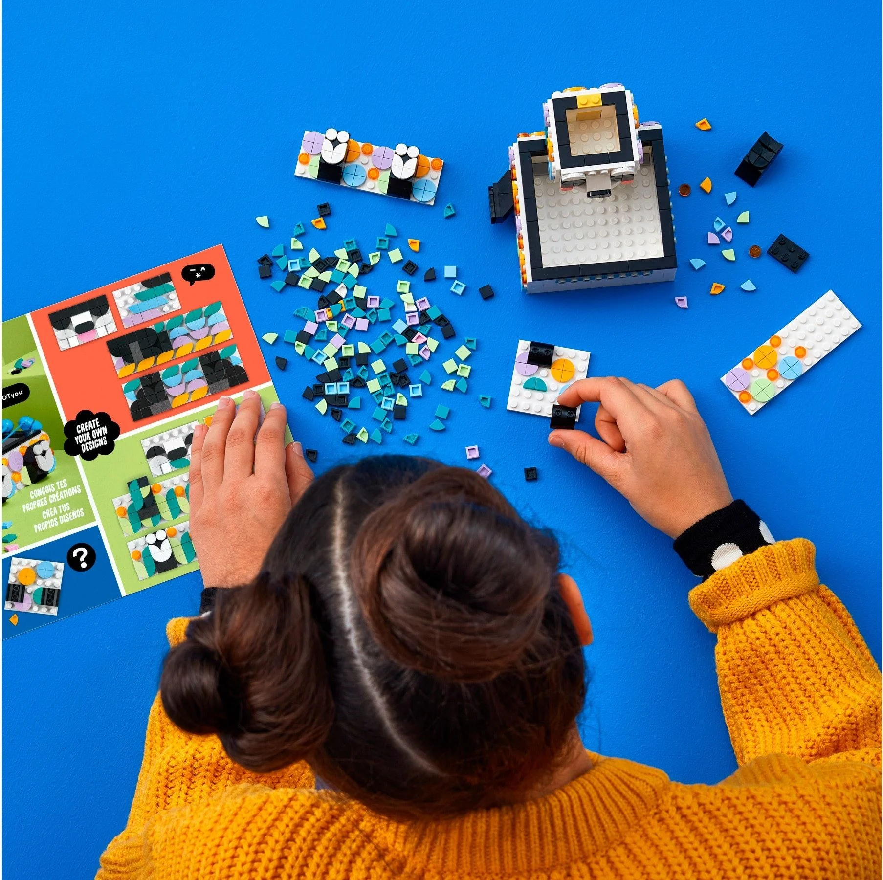 LEGO® 41959 LEGO DOTS Pojemnik z uroczą pandą - zdjęcie 8