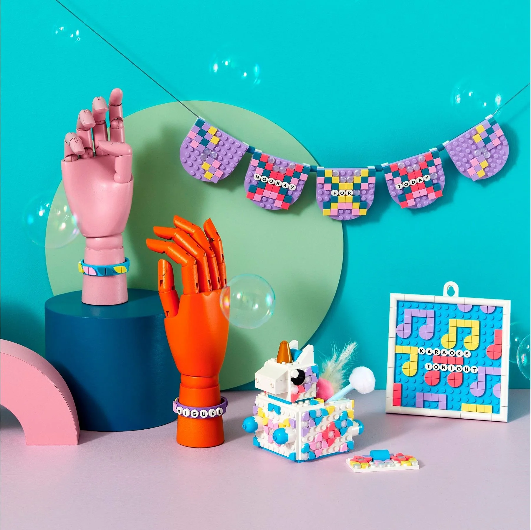 LEGO® 41962 LEGO DOTS Kreatywny rodzinny zestaw z jednorożcem - zdjęcie 8