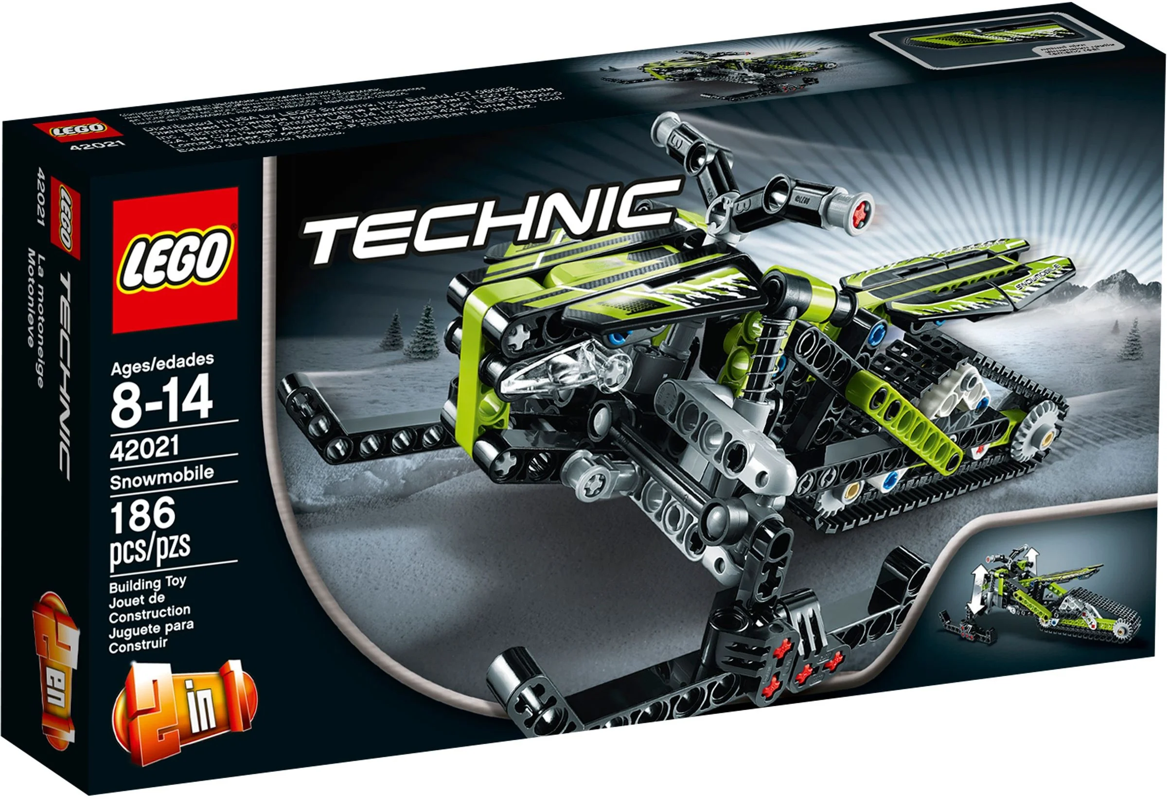 LEGO® 42021 Skuter Śnieżny - zdjęcie 1