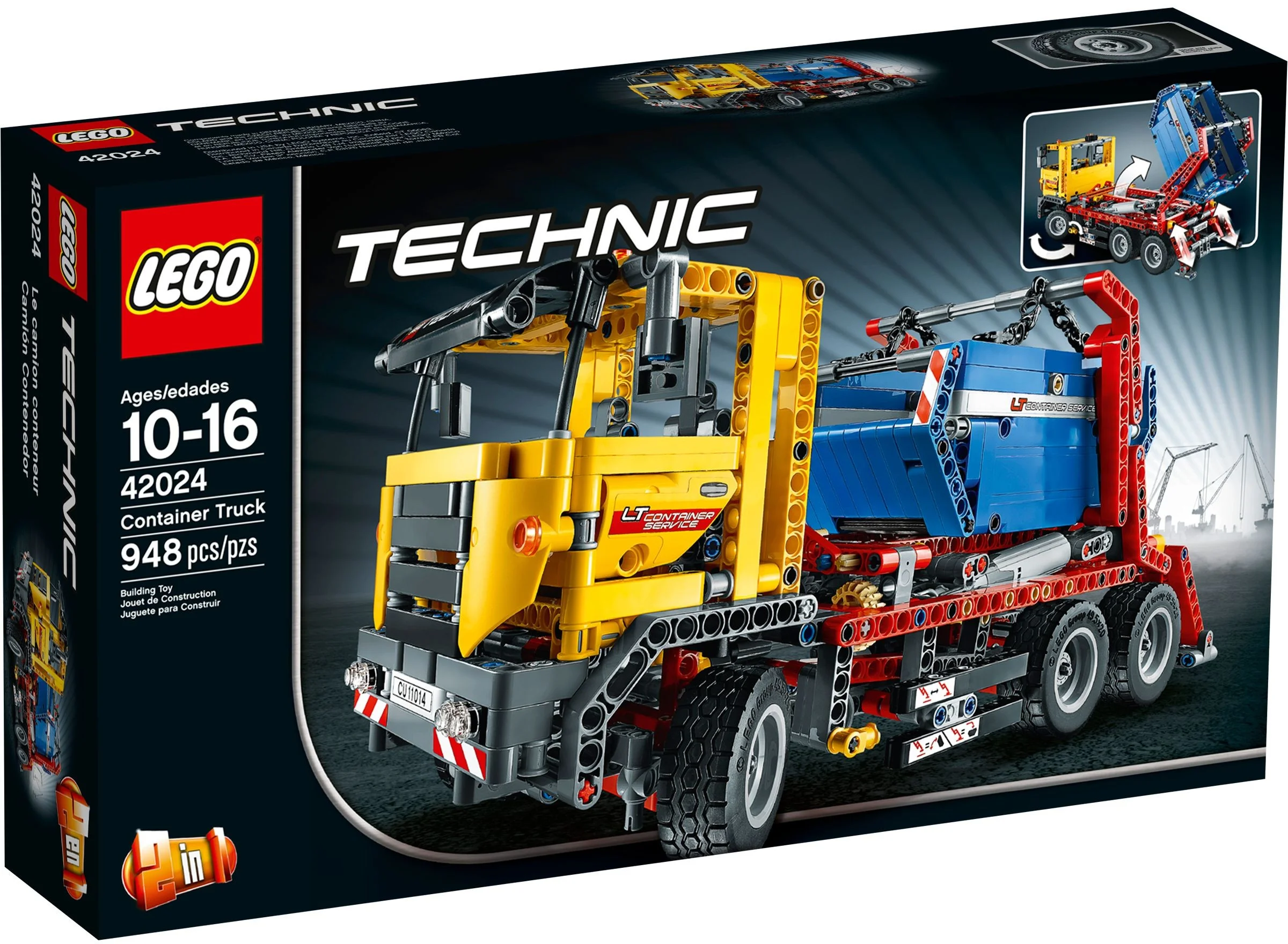 LEGO® 42024 Ciężarówka do przewozu kontenerów - zdjęcie 1