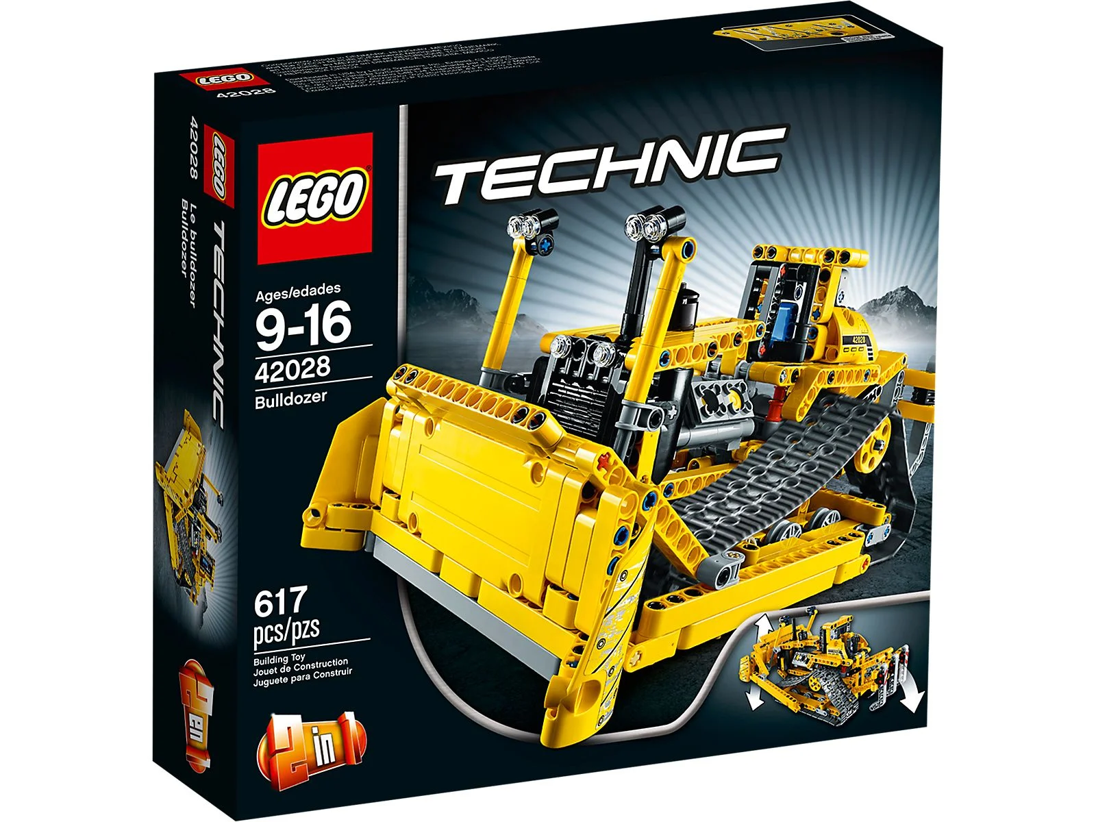 LEGO® 42028 Buldożer - zdjęcie 2