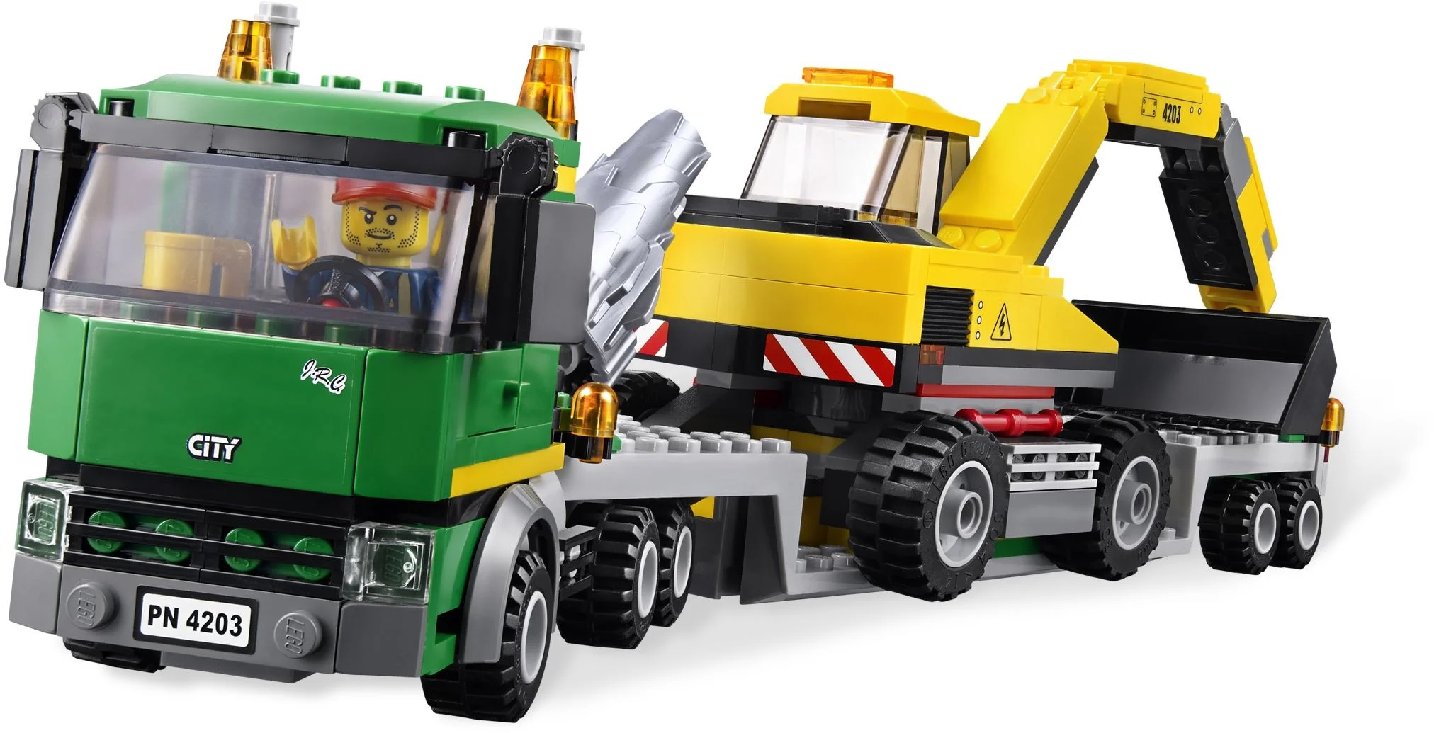 LEGO® 4203 Koparka z transporterem - zdjęcie 3