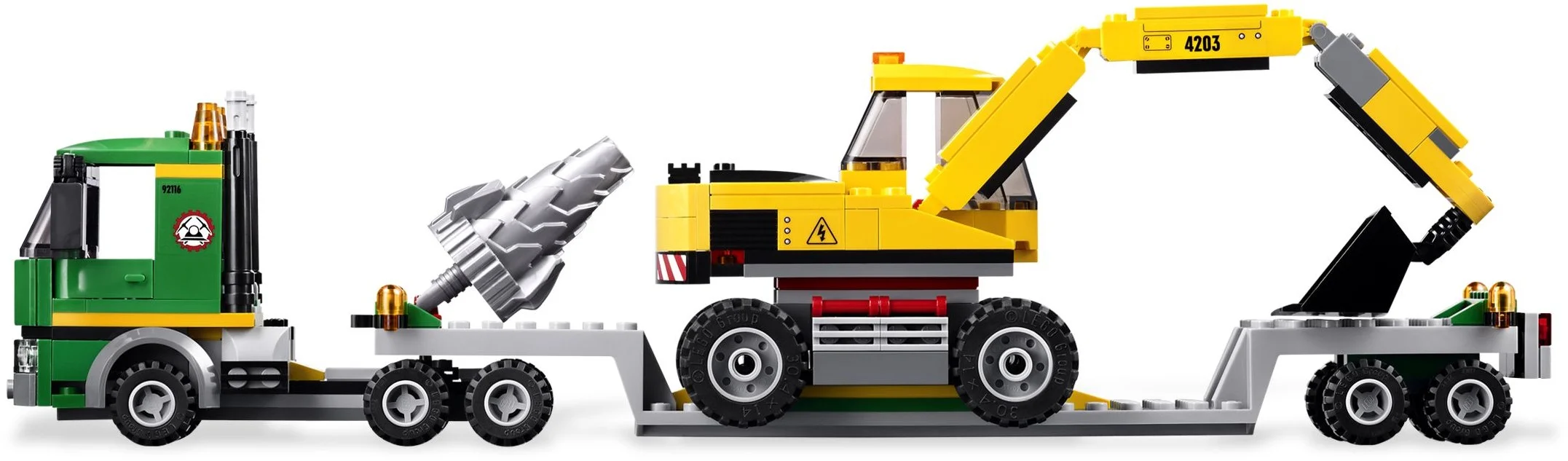 LEGO® 4203 Koparka z transporterem - zdjęcie 5