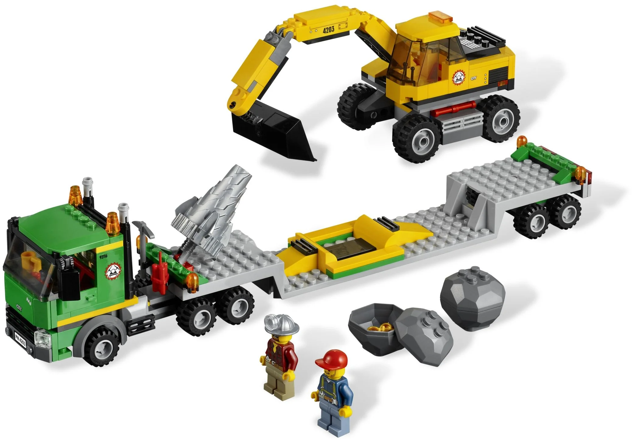 LEGO® 4203 Koparka z transporterem - zdjęcie 7