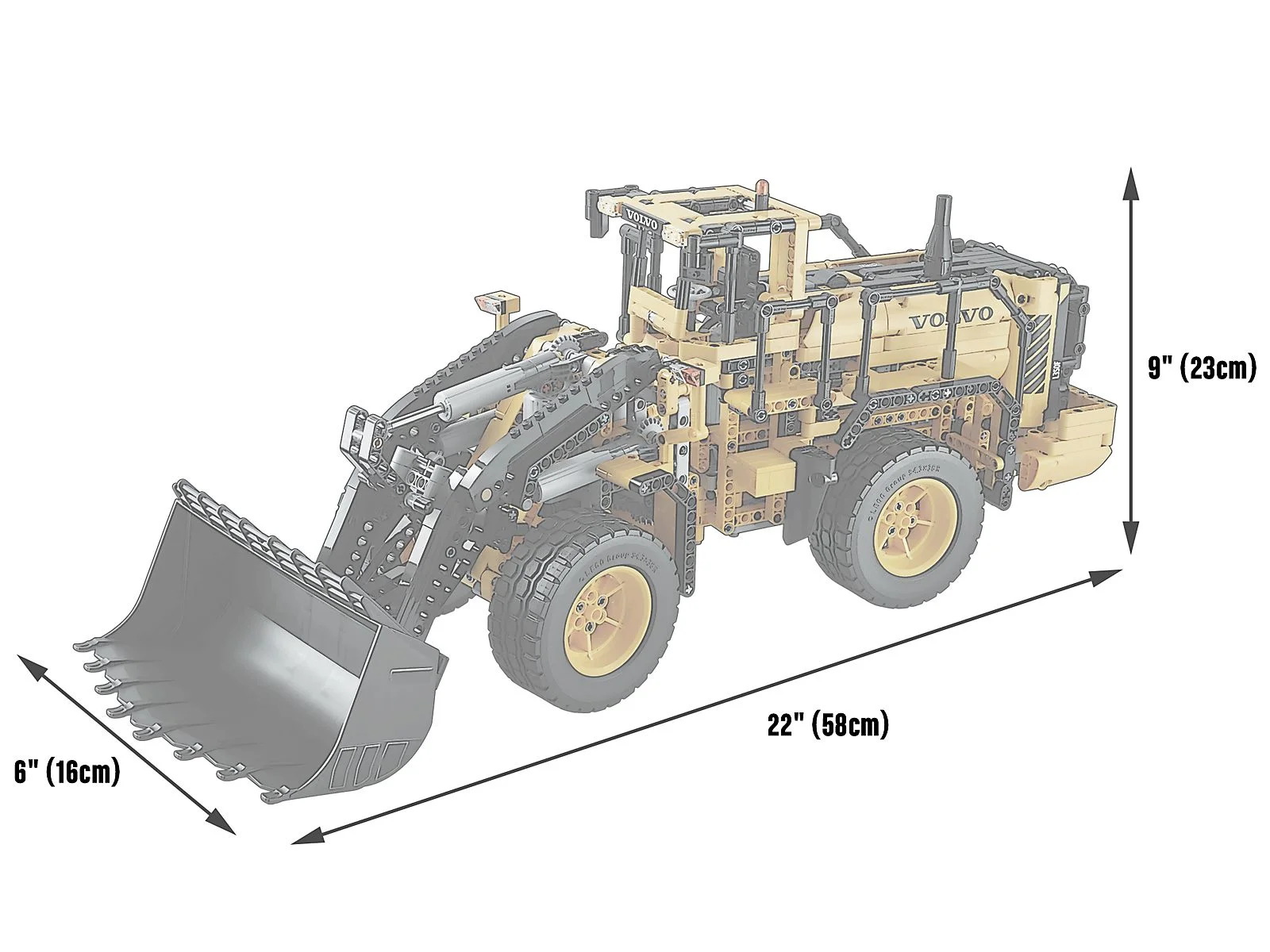 LEGO® 42030 Koparka VOLVO L350F - zdjęcie 5