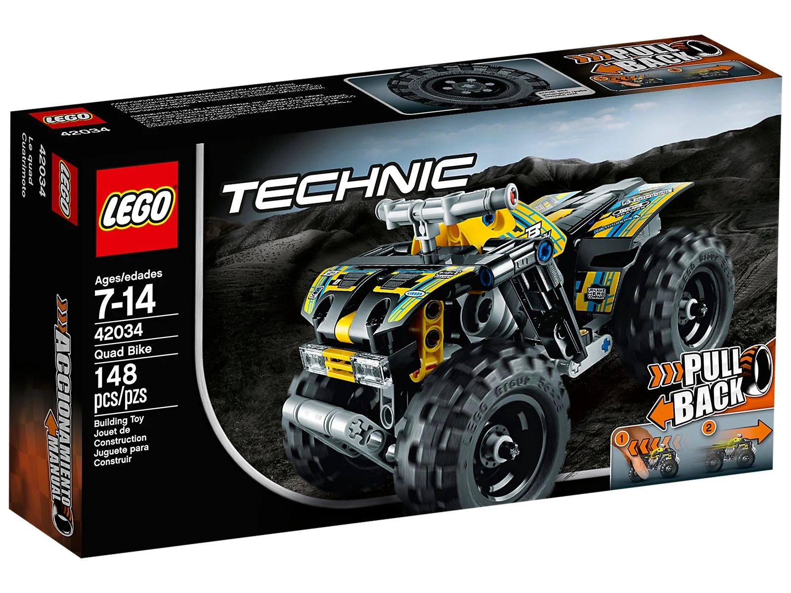 LEGO® 42034 Quad, Kład Unikat z 2015 Roku - zdjęcie 3