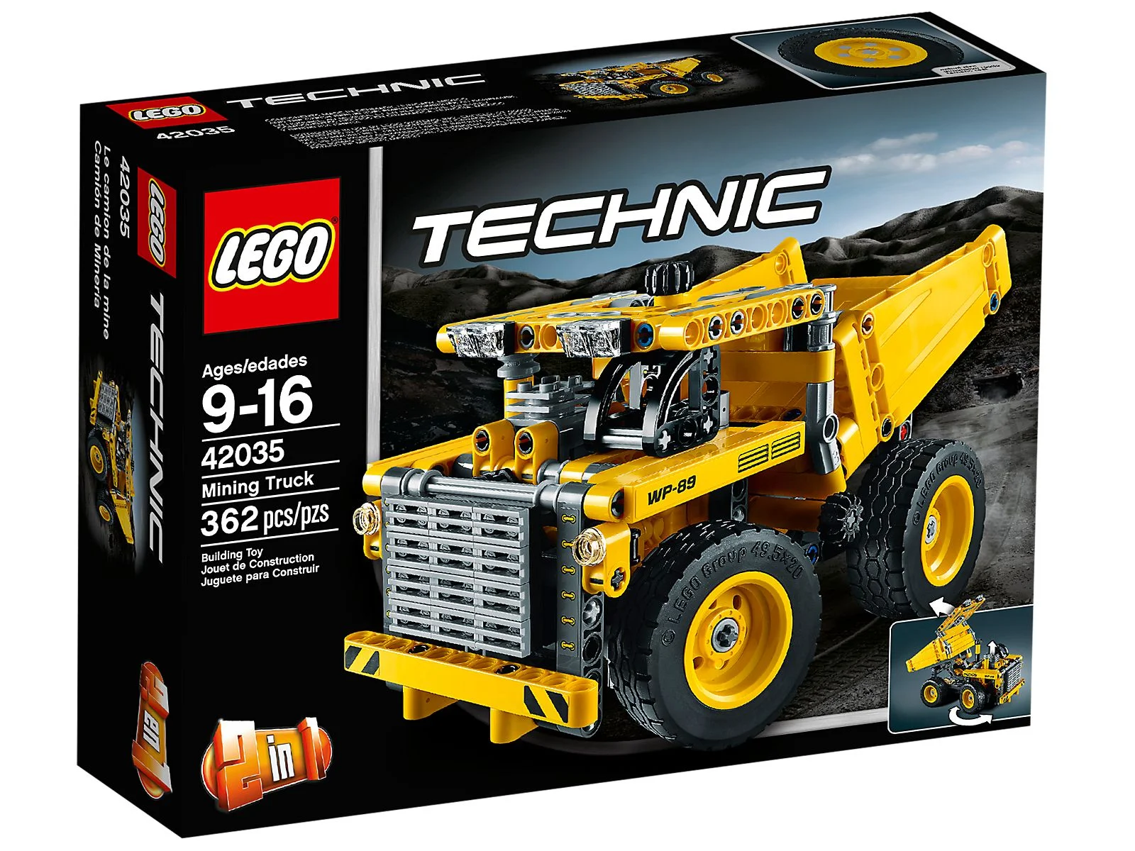 LEGO® 42035 Ciężarówka górnicza - zdjęcie 3