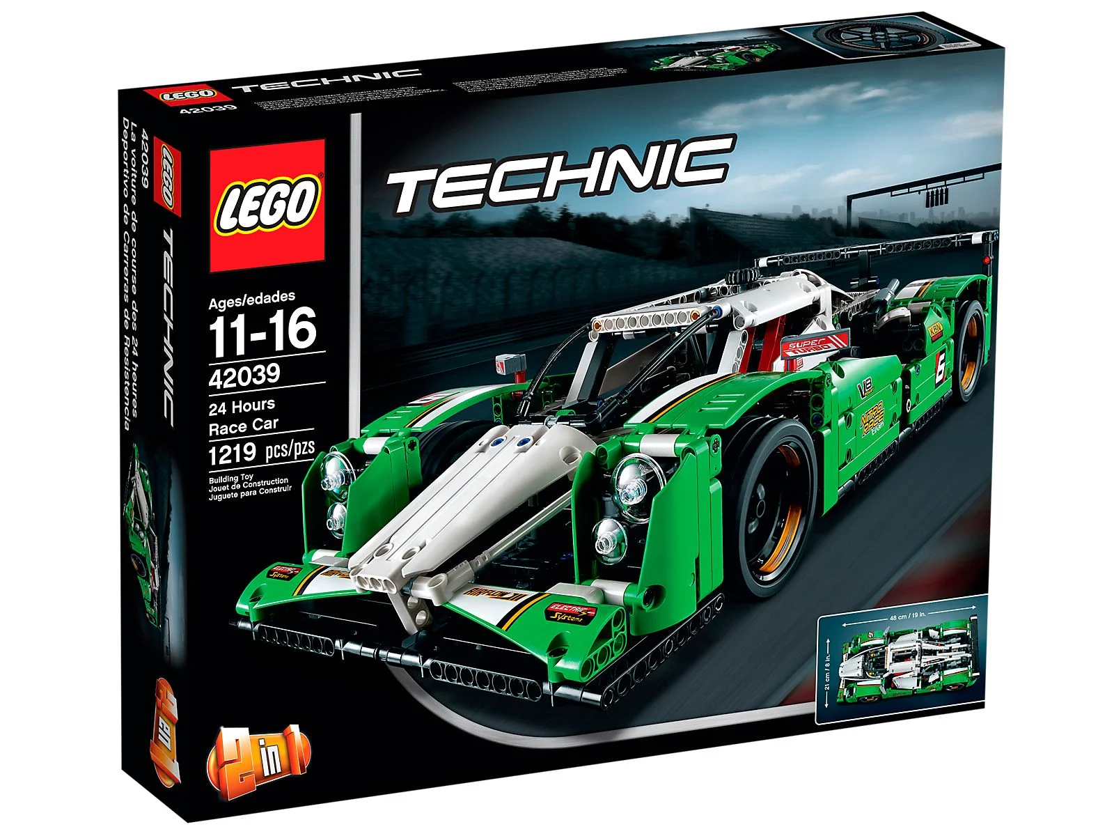 LEGO® 42039 Superszybka wyścigówka - zdjęcie 4