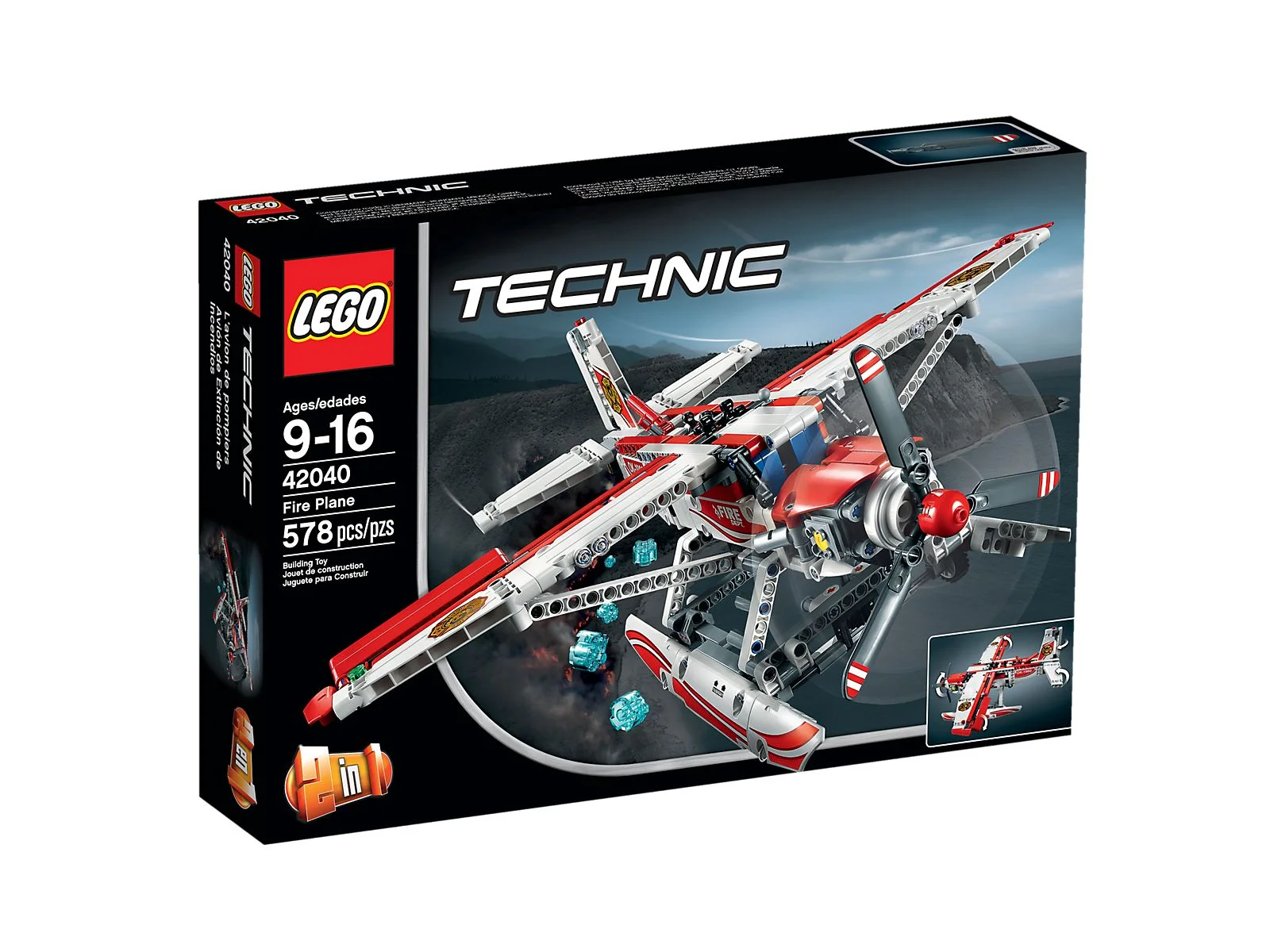 LEGO® 42040 Samolot strażacki - zdjęcie 2