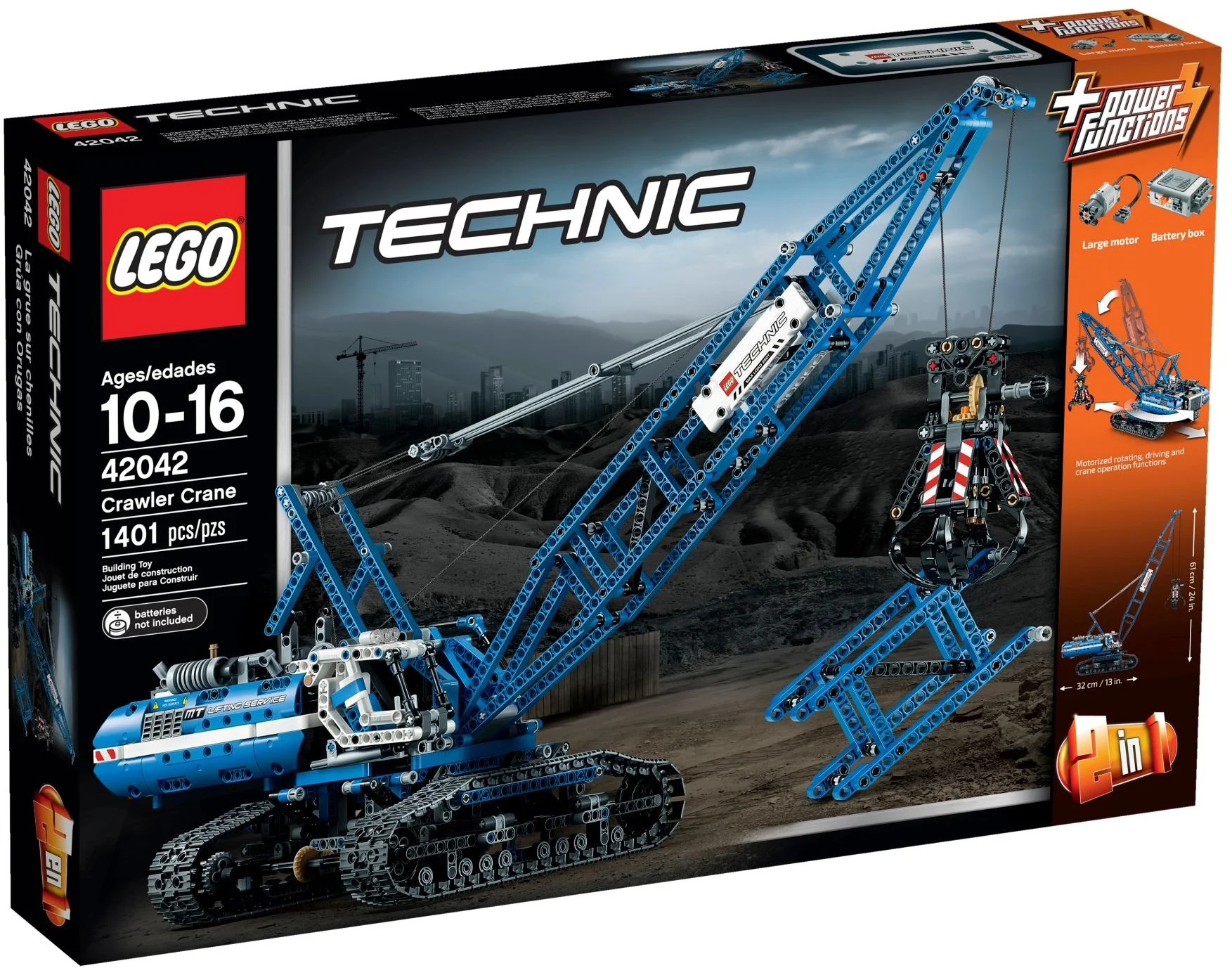 LEGO® 42042 Żuraw gąsienicowy - zdjęcie 4