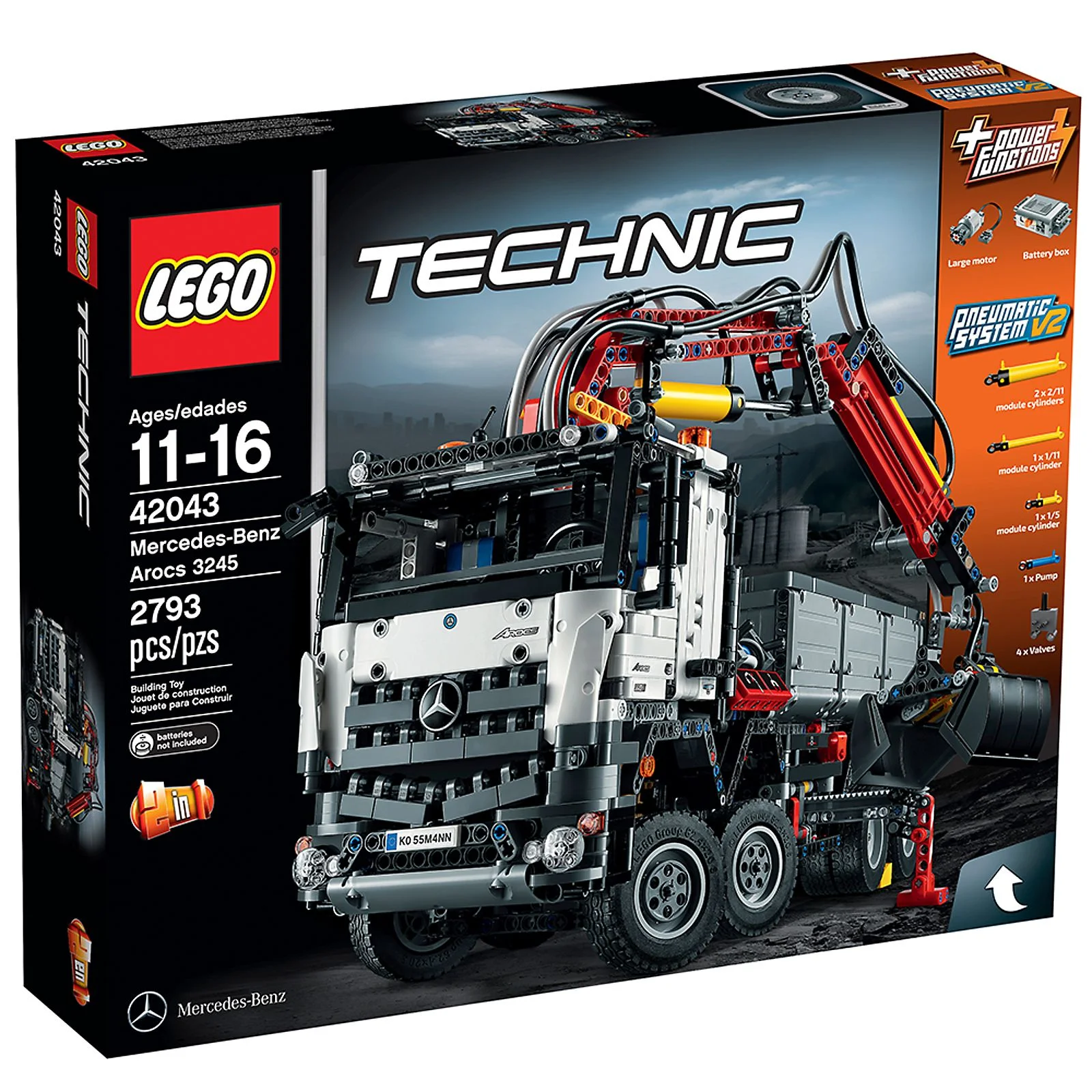 LEGO® 42043 Mercedes- Benz Arocs 3245 - zdjęcie 3