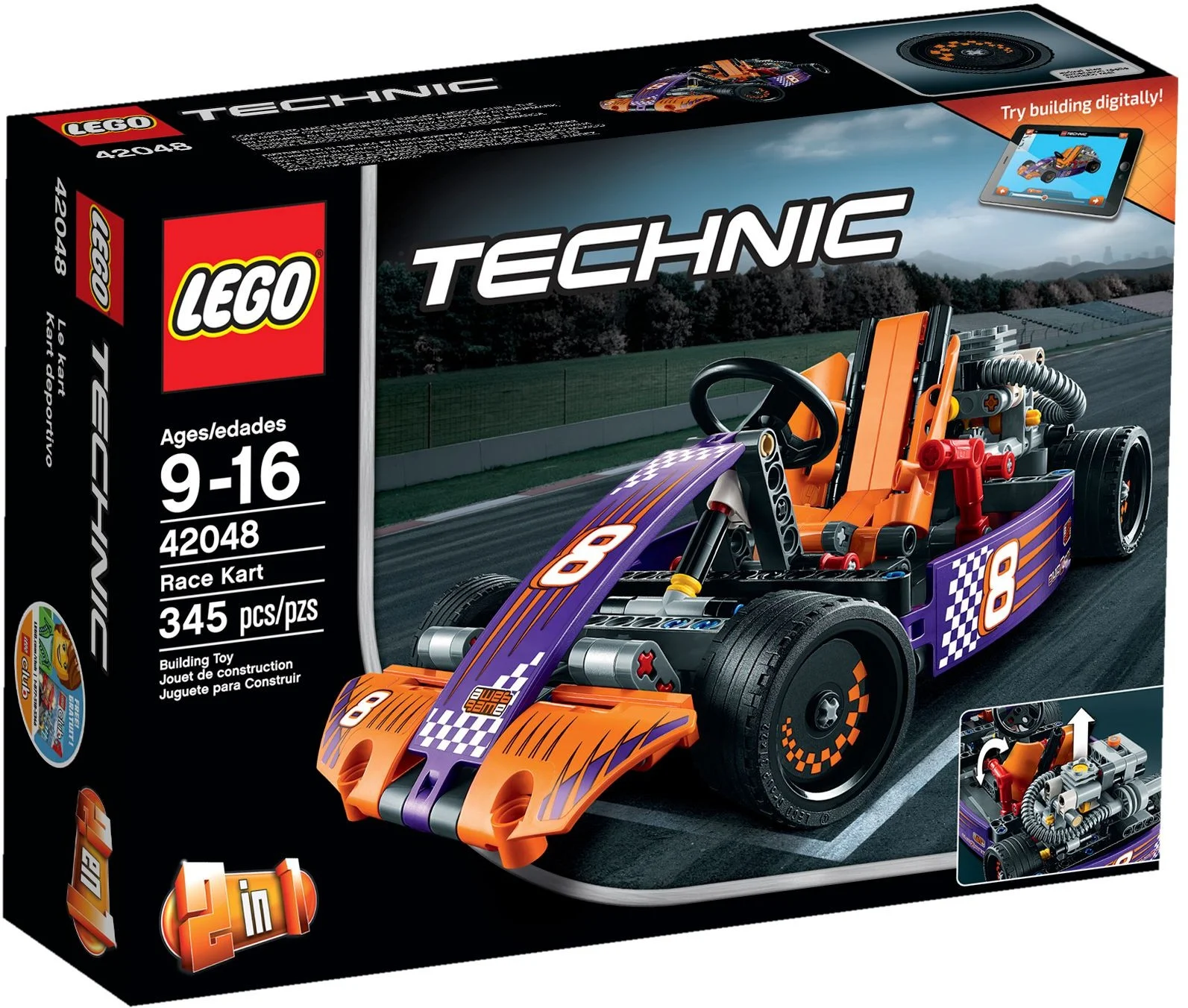 LEGO® 42048 Gokart Kart Wyścigowy - zdjęcie 1