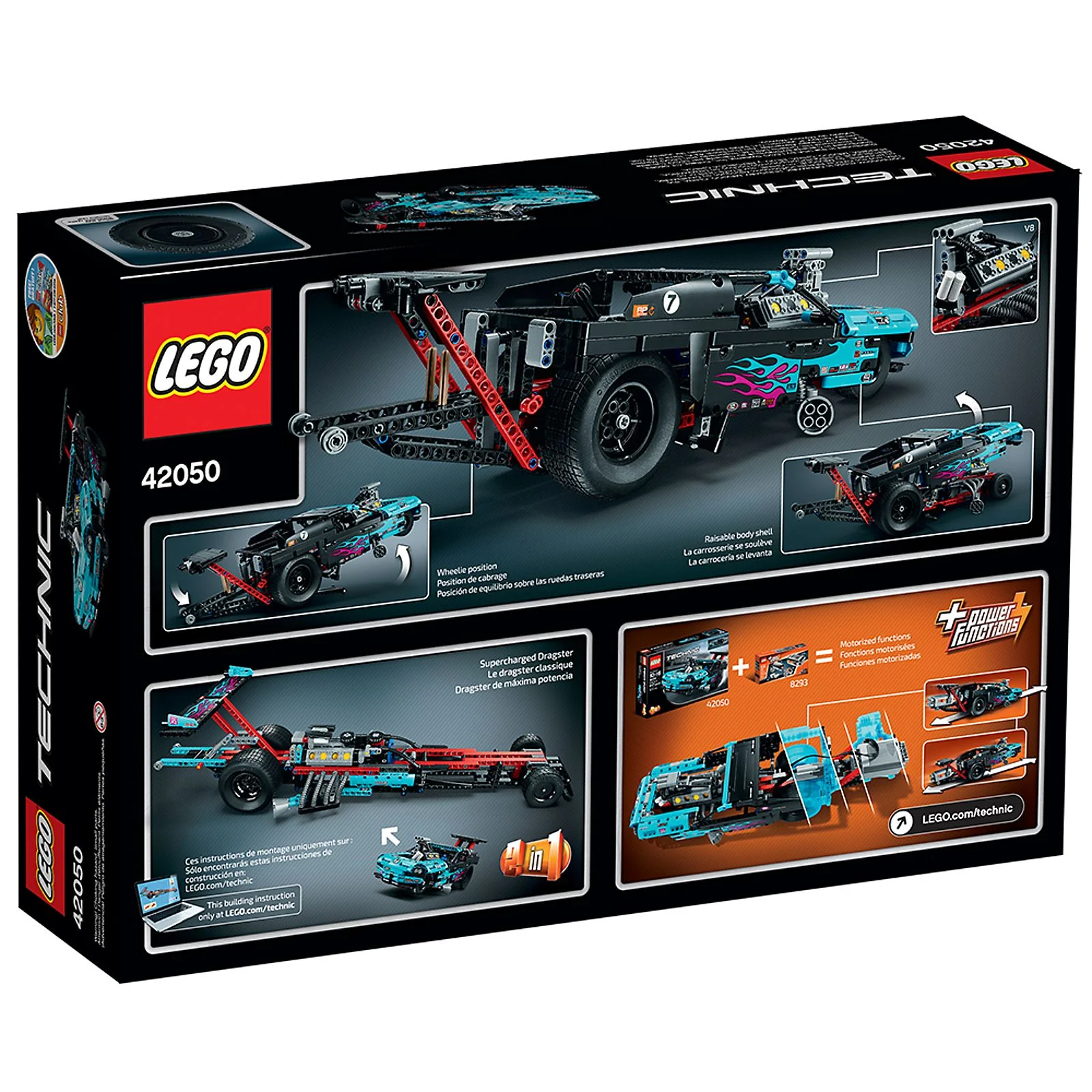 LEGO® 42050 Dragster - zdjęcie 4