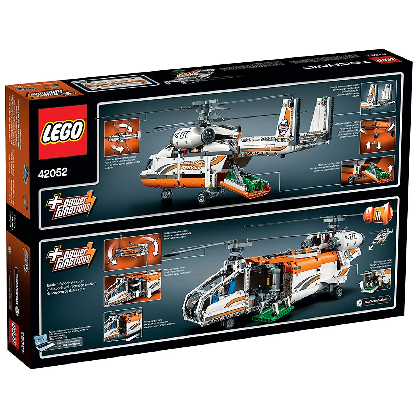 LEGO® 42052 Śmigłowiec towarowy - zdjęcie 5