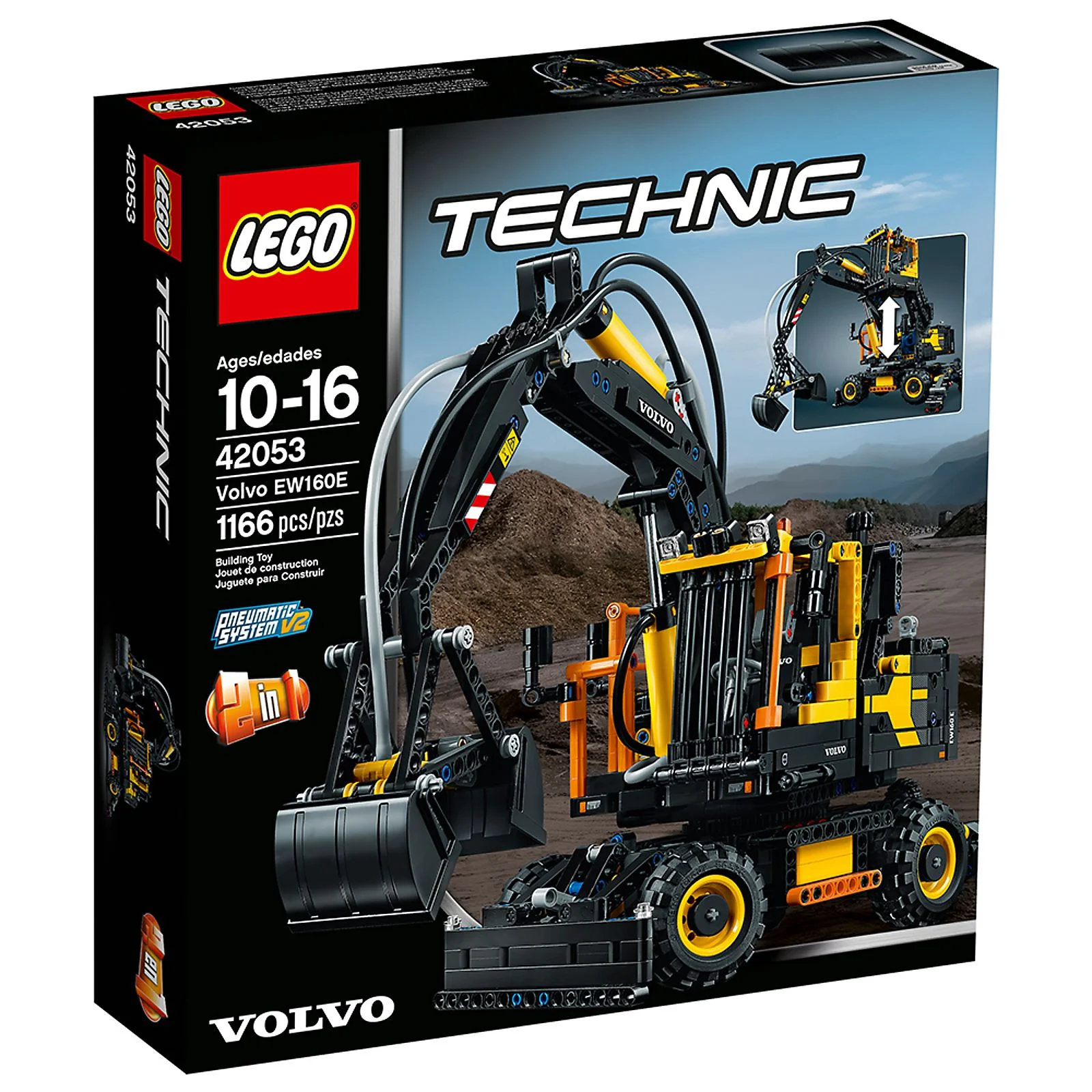 LEGO® 42053 Volvo EW 160E - koparka - zdjęcie 9