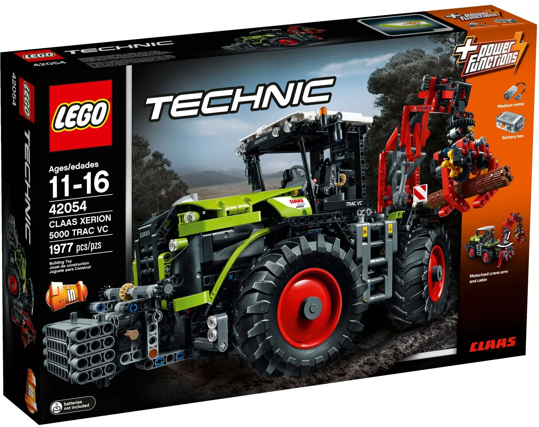 LEGO® 42054 Claas Xerion 5000 Trac Vc - traktor - zdjęcie 11