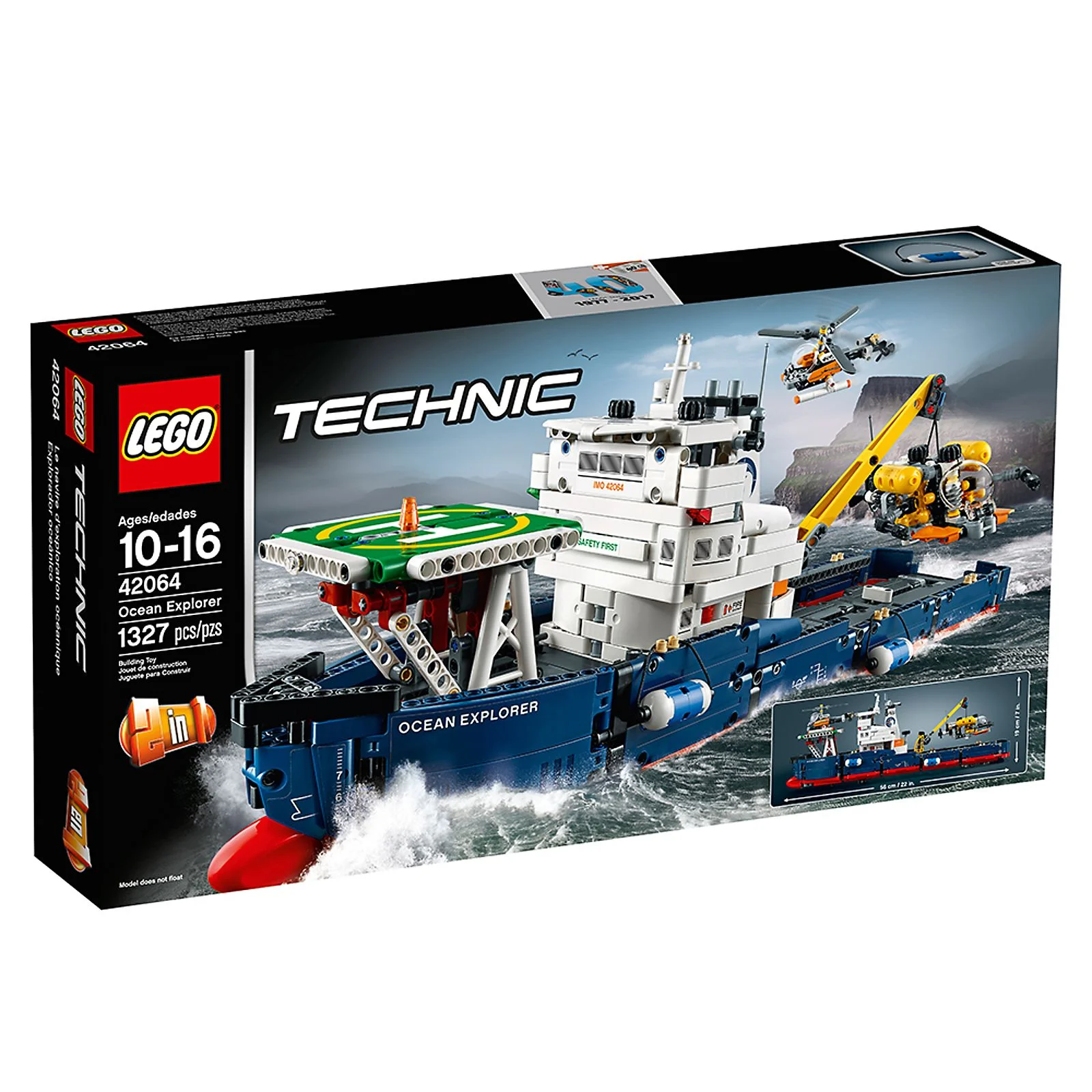 LEGO® 42064 Zestaw Statek Badawczy Helikopter - zdjęcie 8