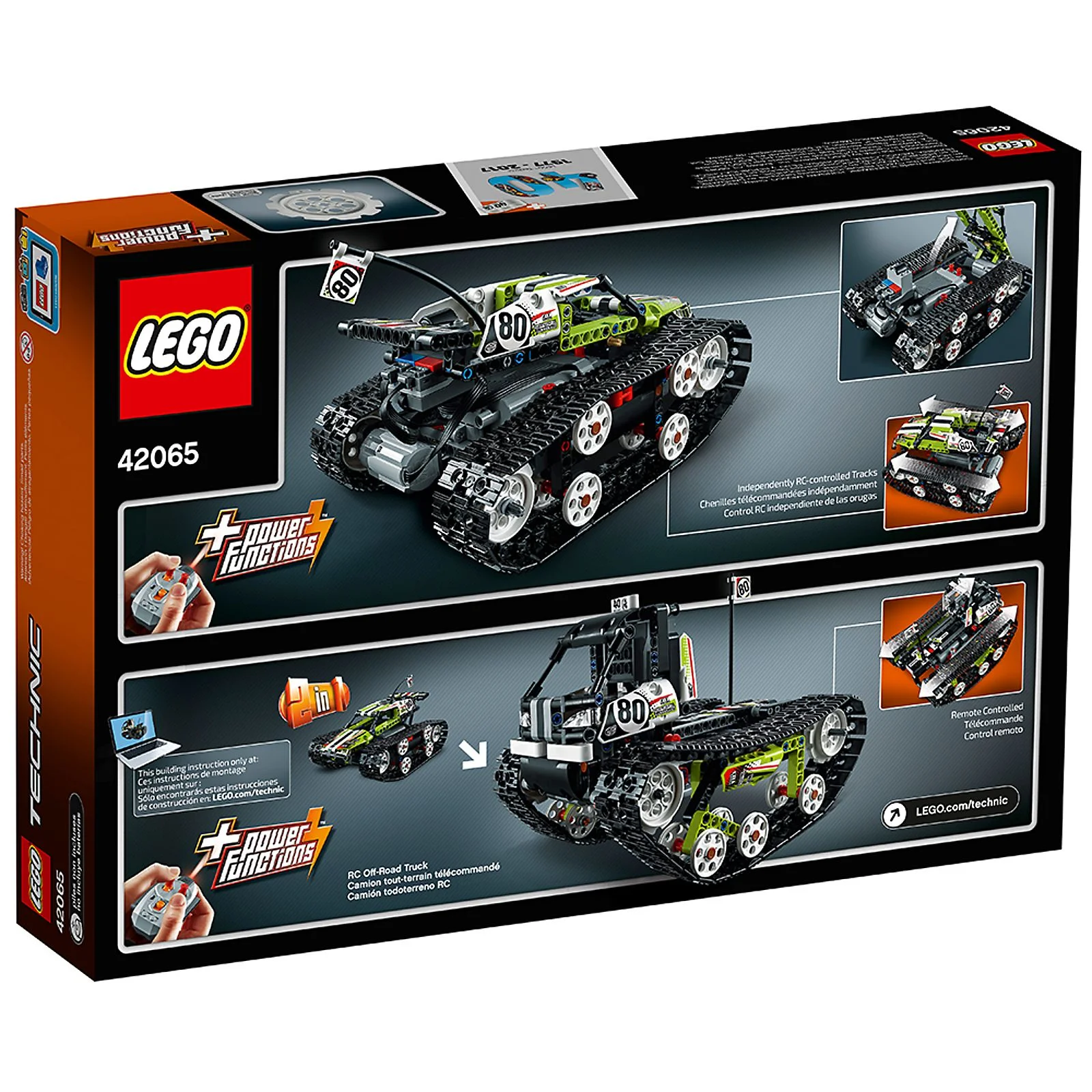 LEGO® 42065 Zdalnie sterowana wyścigówka gąsienicowa - zdjęcie 3