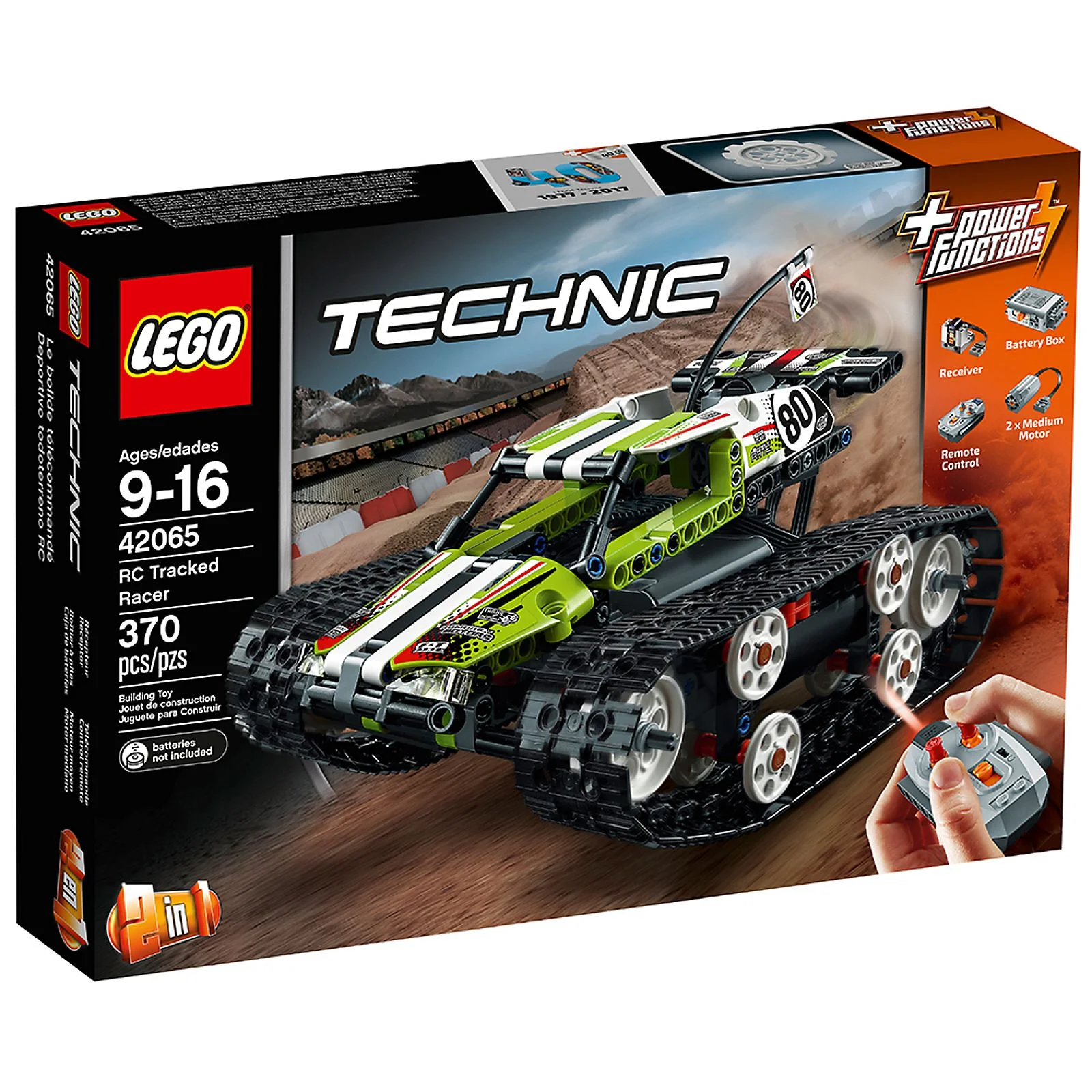 LEGO® 42065 Zdalnie sterowana wyścigówka gąsienicowa - zdjęcie 6