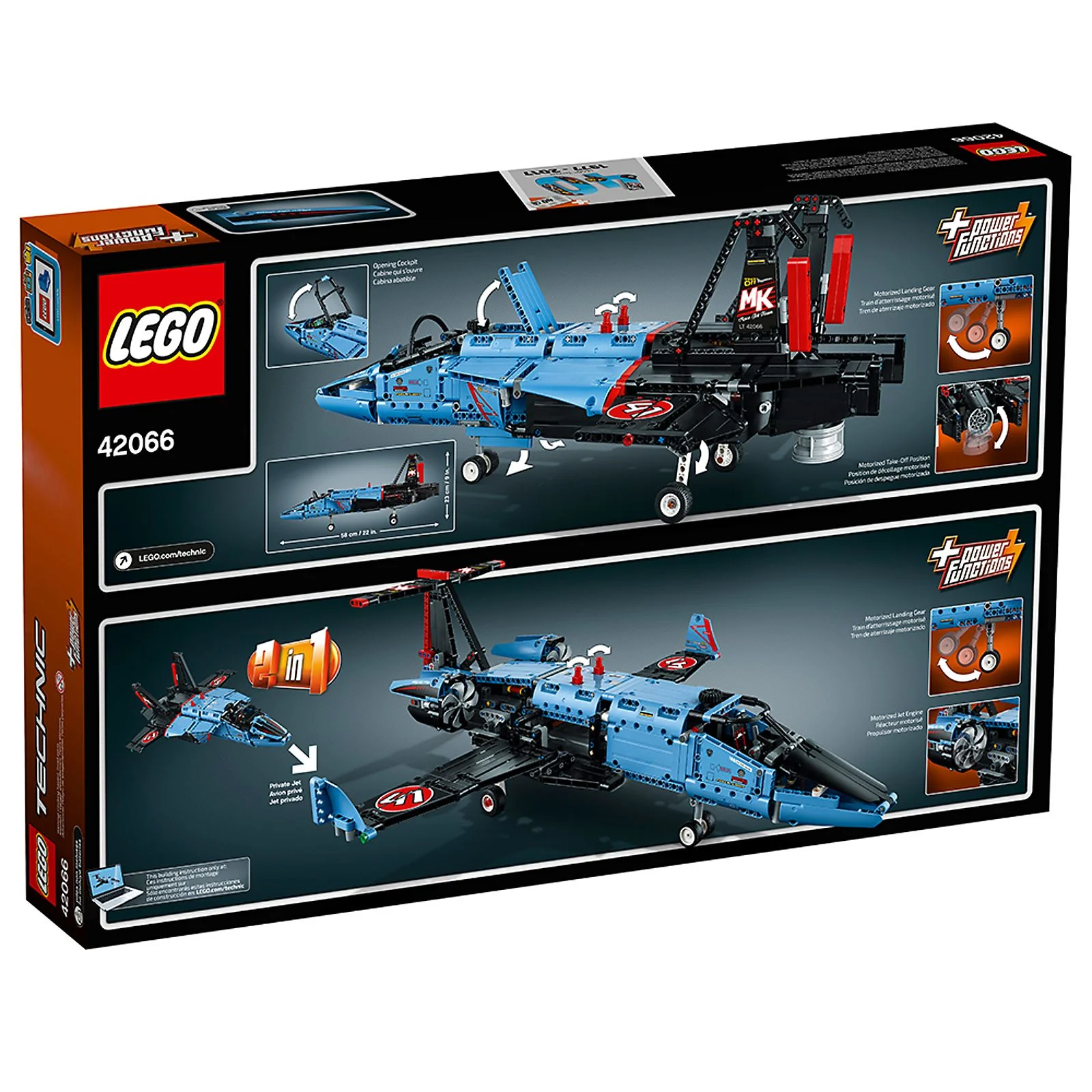 LEGO® 42066 Odrzutowiec - zdjęcie 4