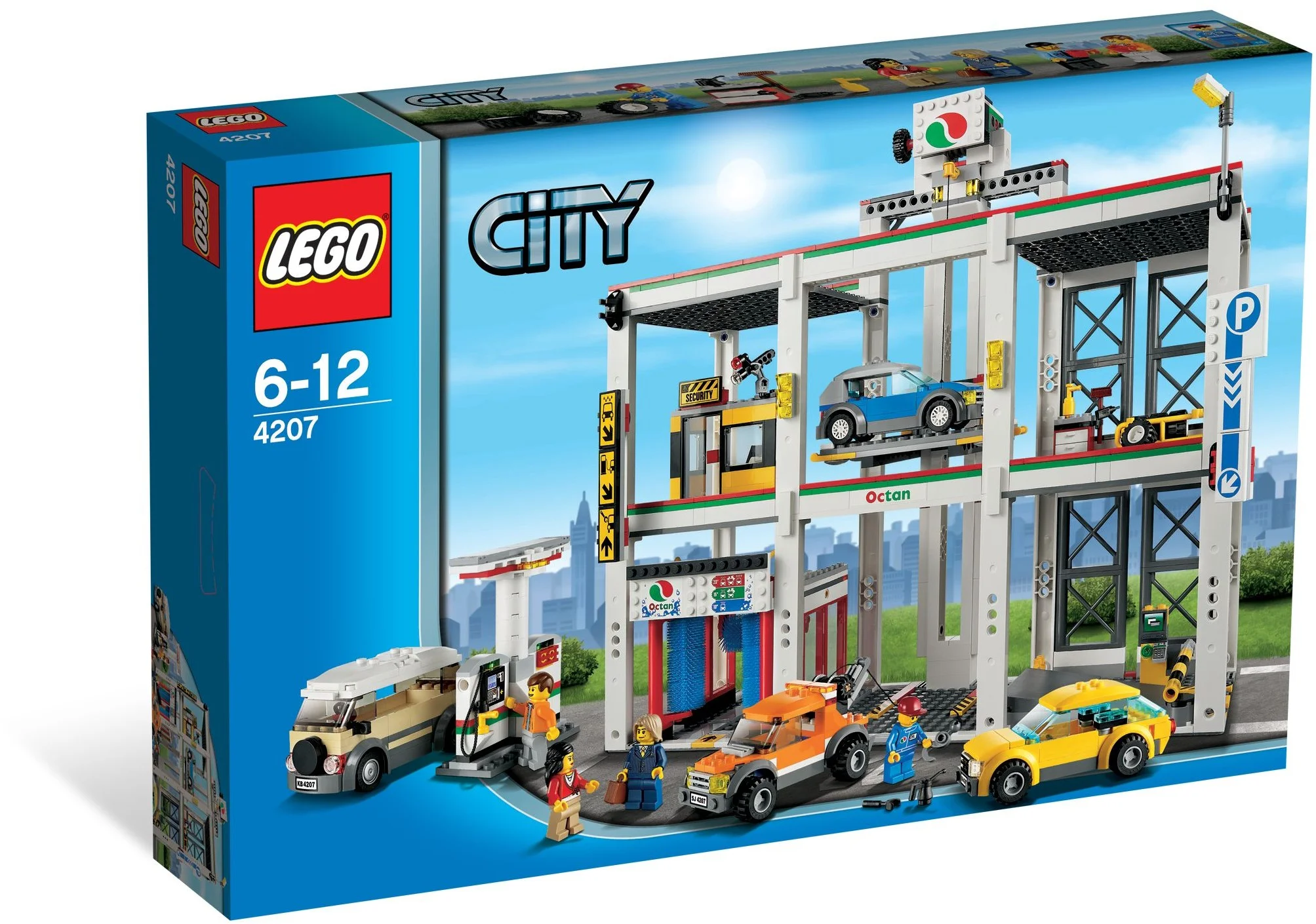LEGO® 4207 City Parking Garaż z Windą Myjnia Samochodowa - zdjęcie 2
