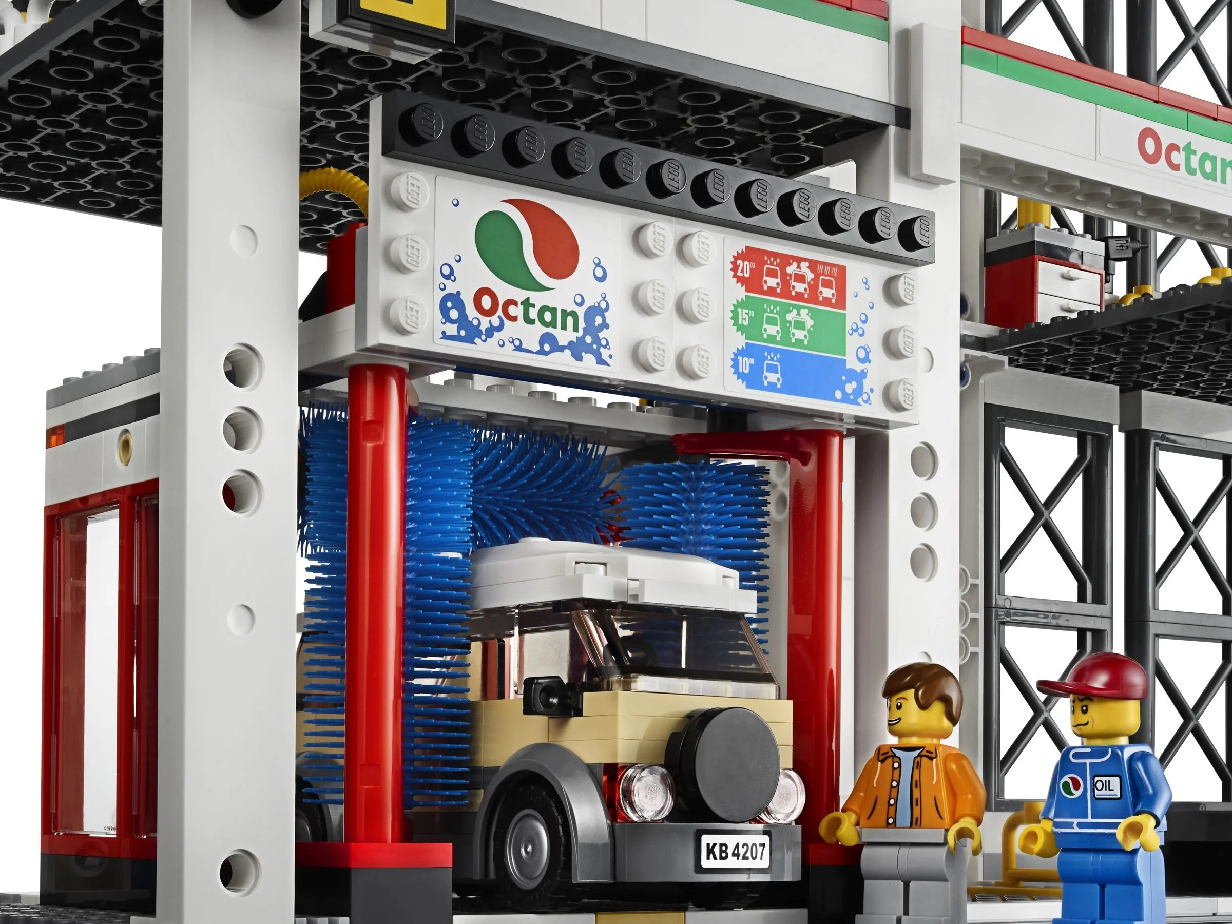LEGO® 4207 City Parking Garaż z Windą Myjnia Samochodowa - zdjęcie 6