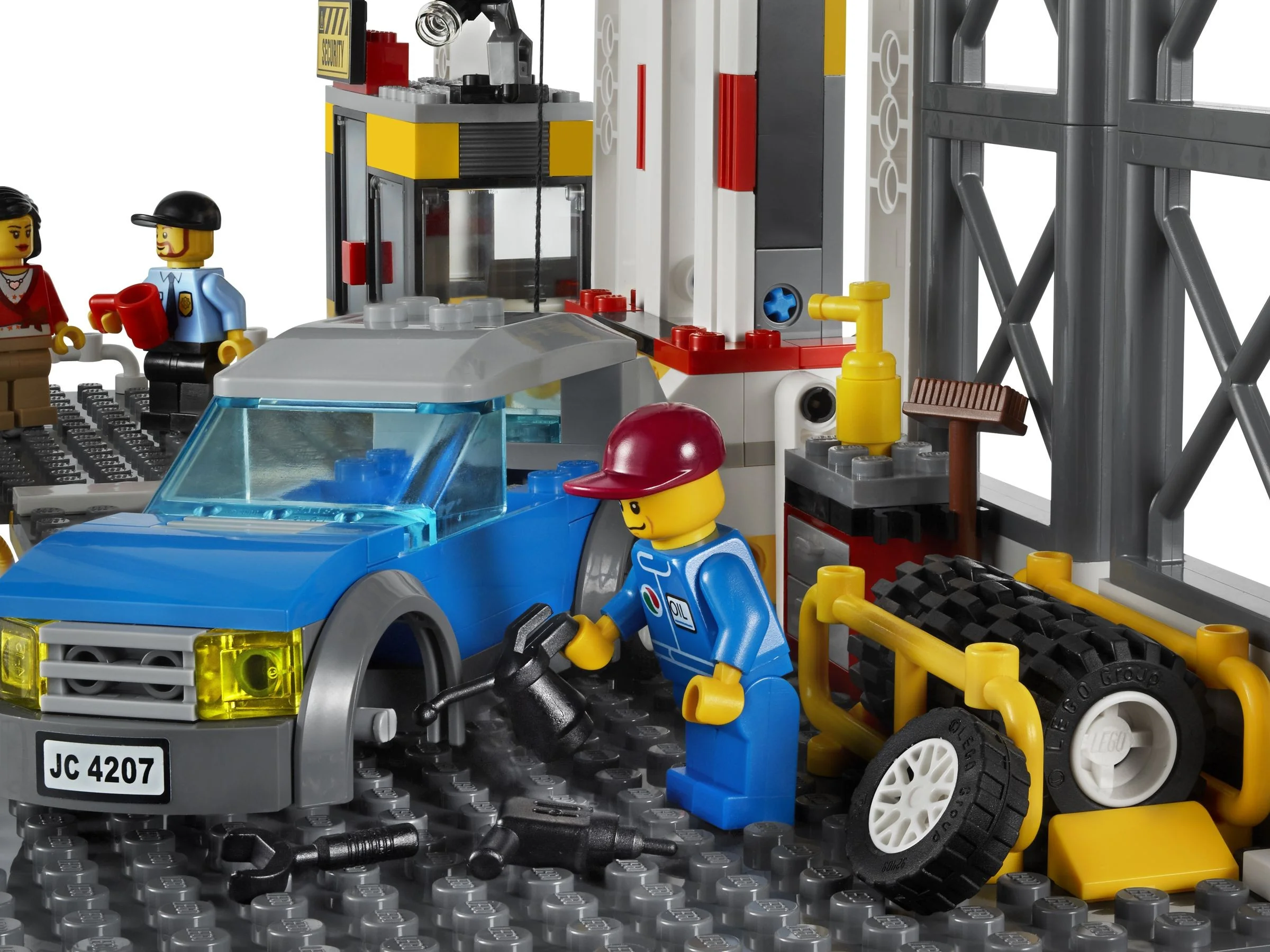 LEGO® 4207 City Parking Garaż z Windą Myjnia Samochodowa - zdjęcie 8