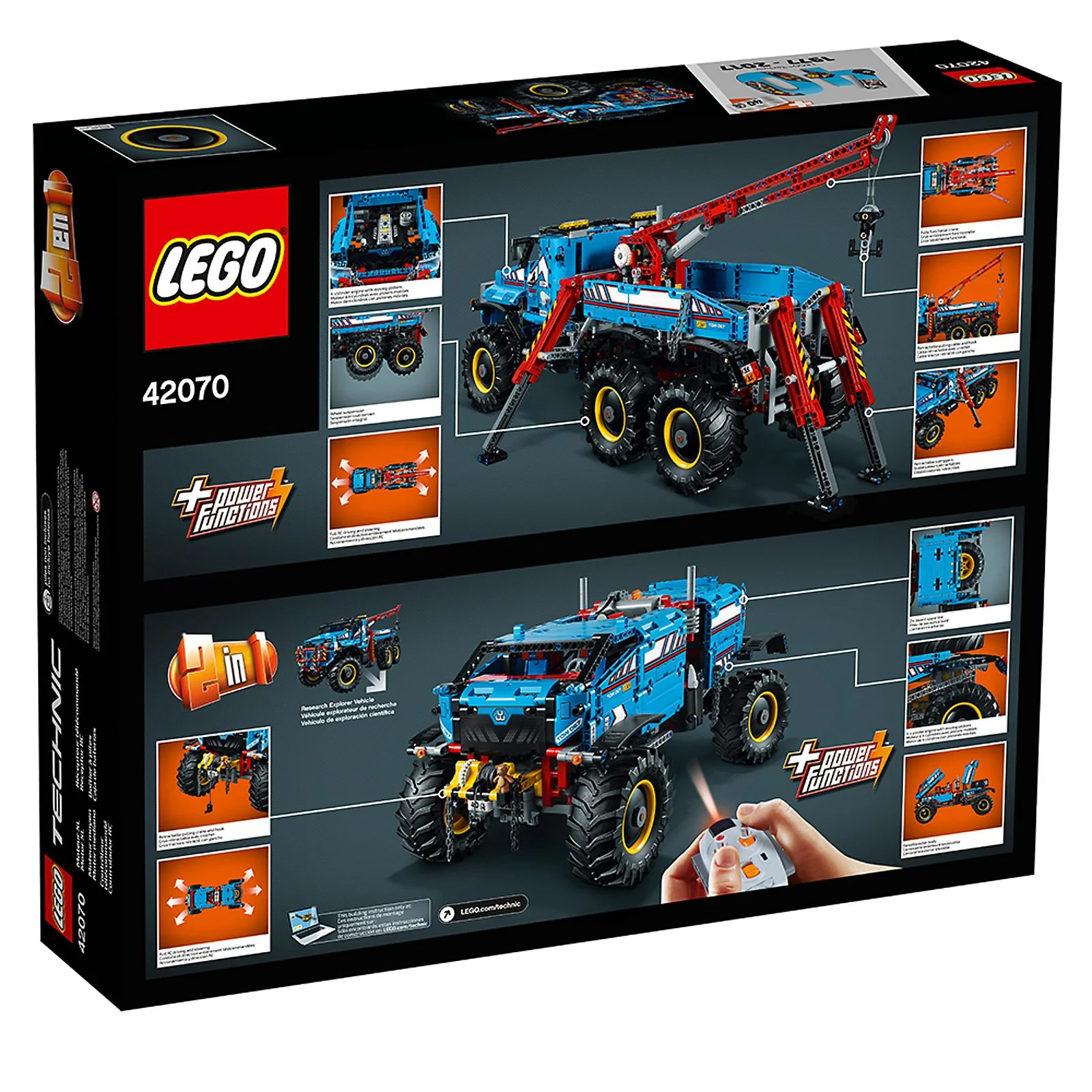 LEGO® 42070 Terenowy holownik 6x6 - zdjęcie 10