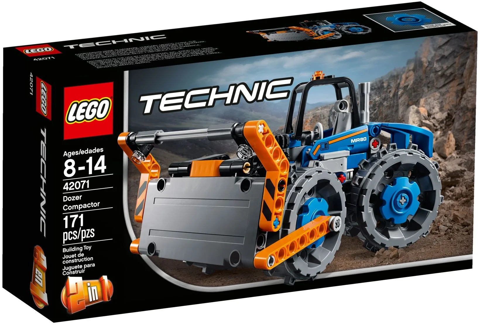 LEGO® 42071 ### Lego Technic Spycharka 2w1 ciężarówka przegubowa - zdjęcie 7