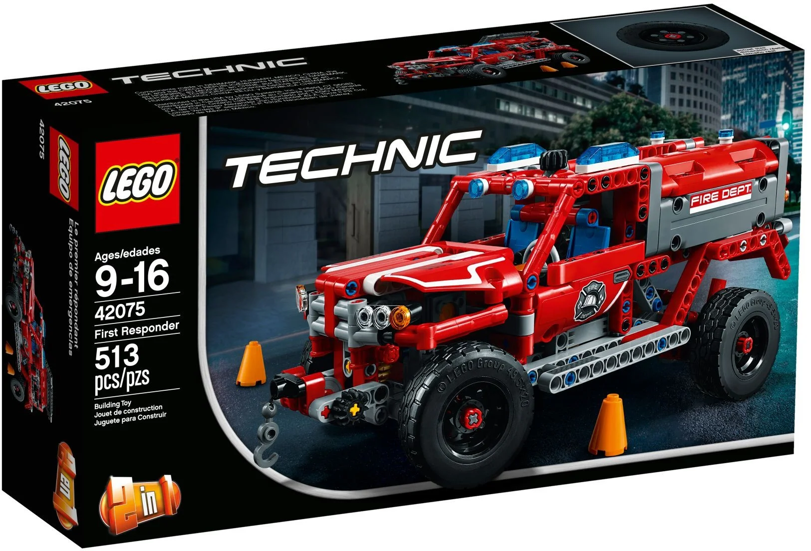 LEGO® 42075 Pojazd szybkiego reagowania - zdjęcie 8