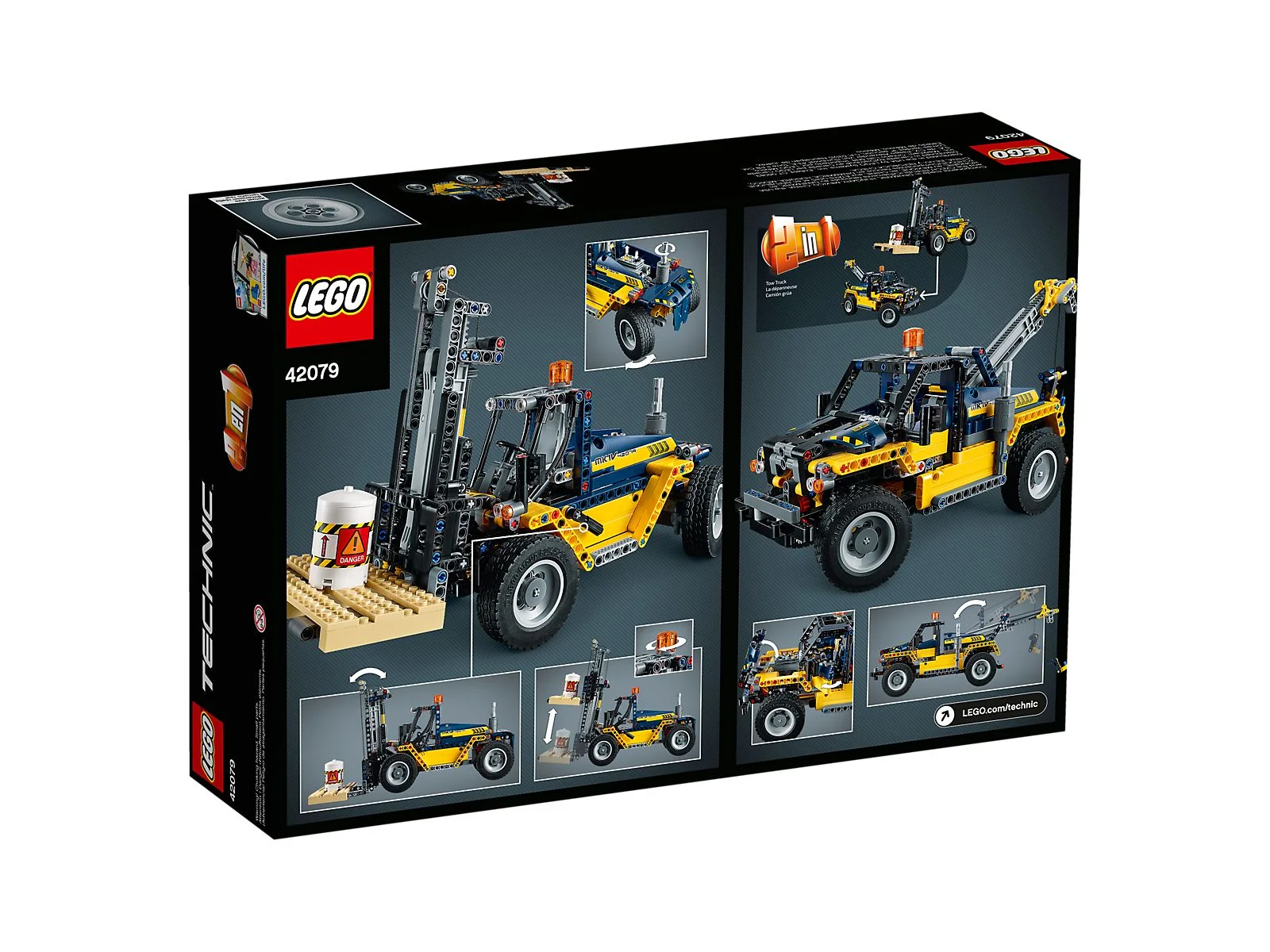 LEGO® 42079 Zestaw Holownik Wózek Widłowy 2 w 1 - zdjęcie 2