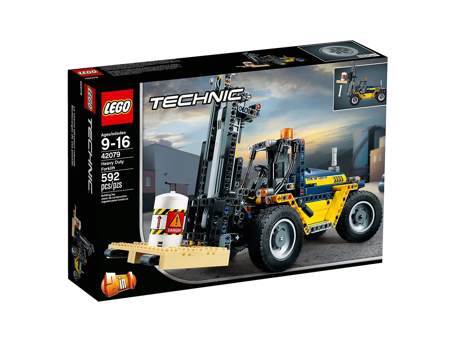 LEGO® 42079 Zestaw Holownik Wózek Widłowy 2 w 1 - zdjęcie 6