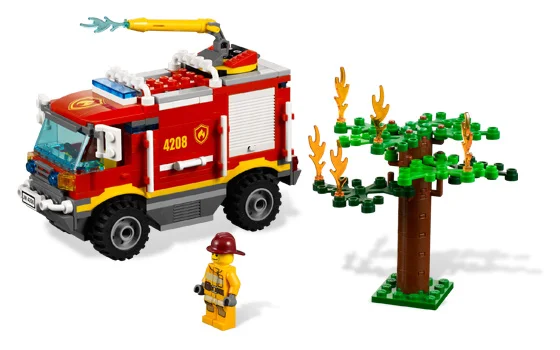 LEGO® 4208 Terenowy wóz strażacki 243 elem - zdjęcie 2