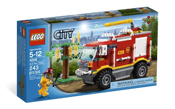 LEGO® 4208 Terenowy wóz strażacki 243 elem - zdjęcie 6