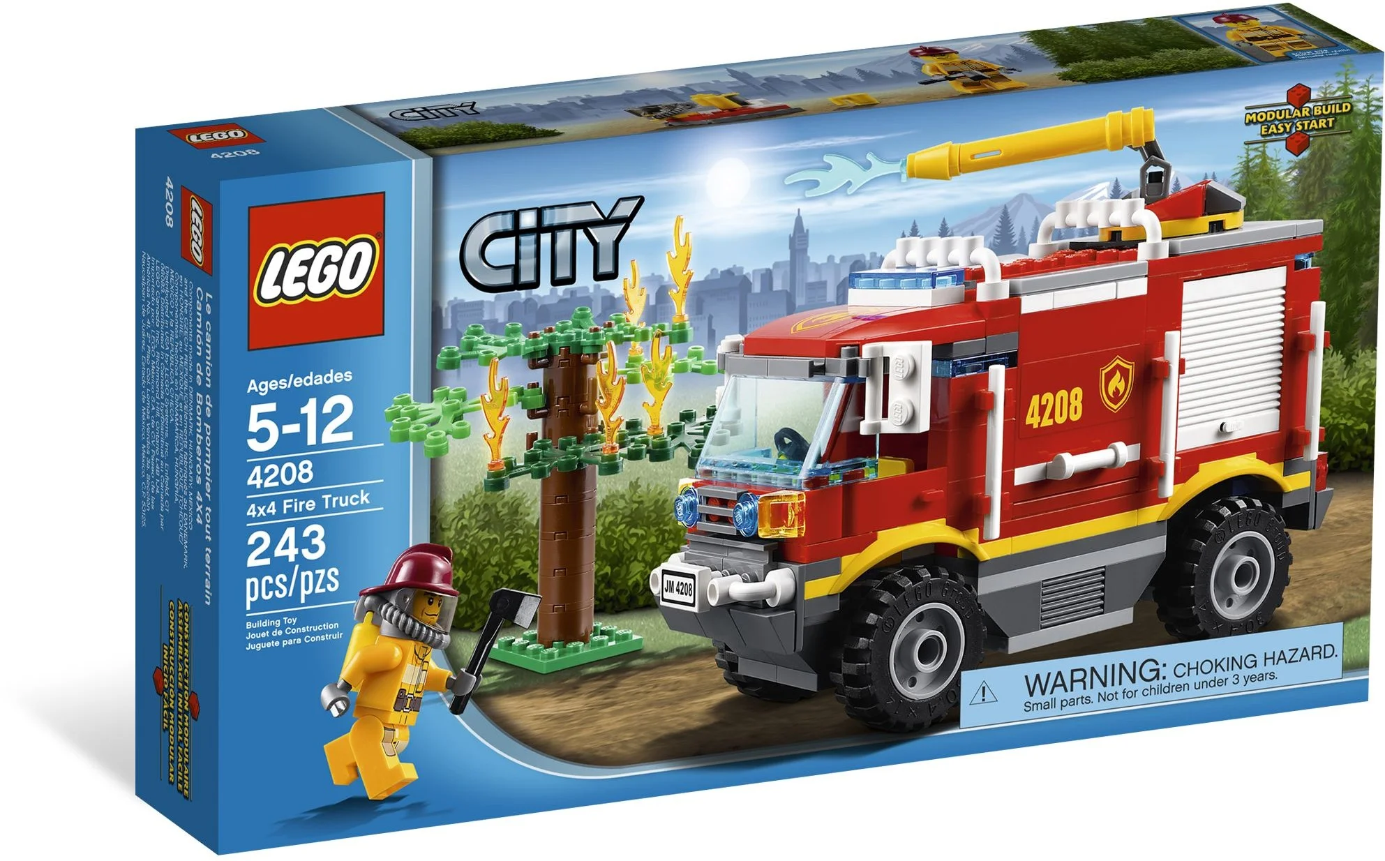LEGO® 4208 Terenowy wóz strażacki 243 elem - zdjęcie 10