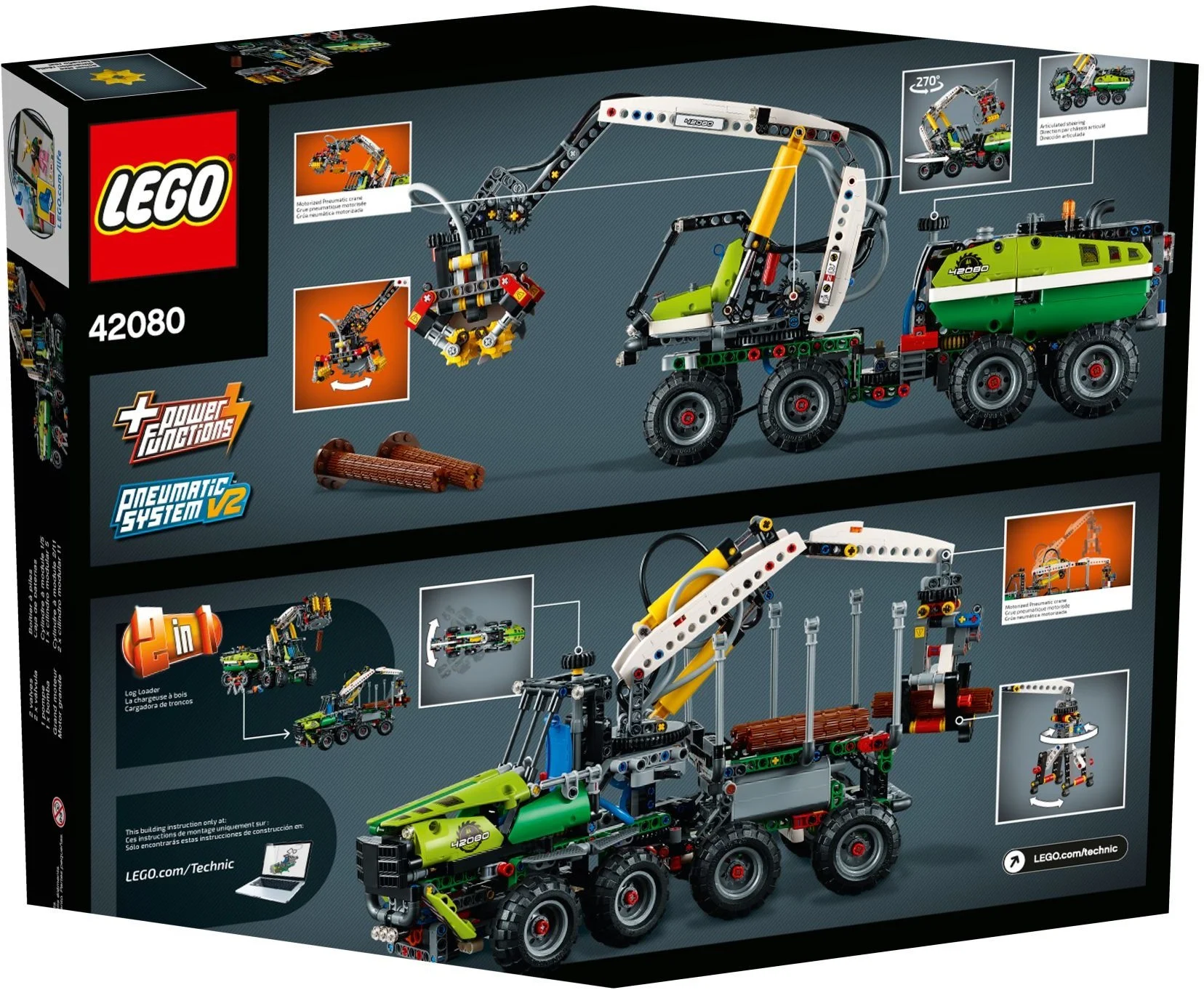 LEGO® 42080 Maszyna Leśna - zdjęcie 11