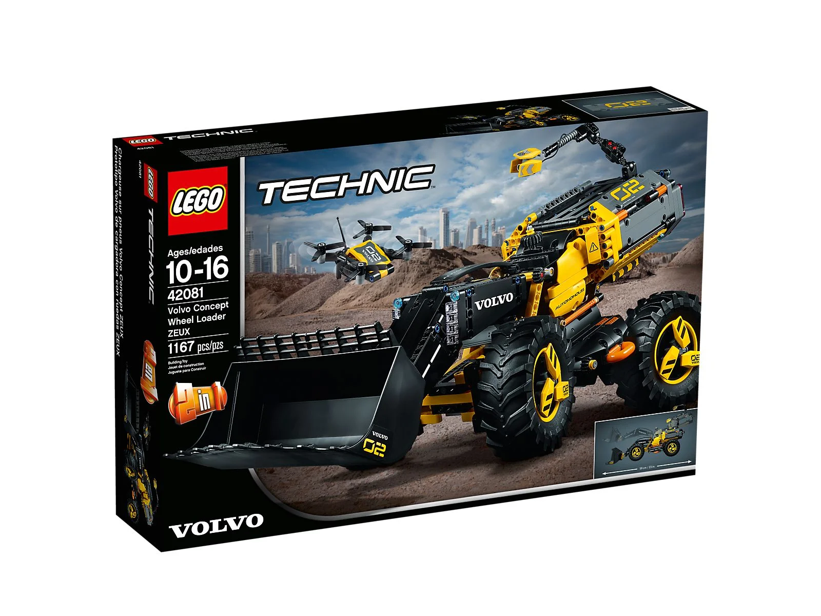 LEGO® 42081 Volvo ładowarka kołowa ZEUX - zdjęcie 3