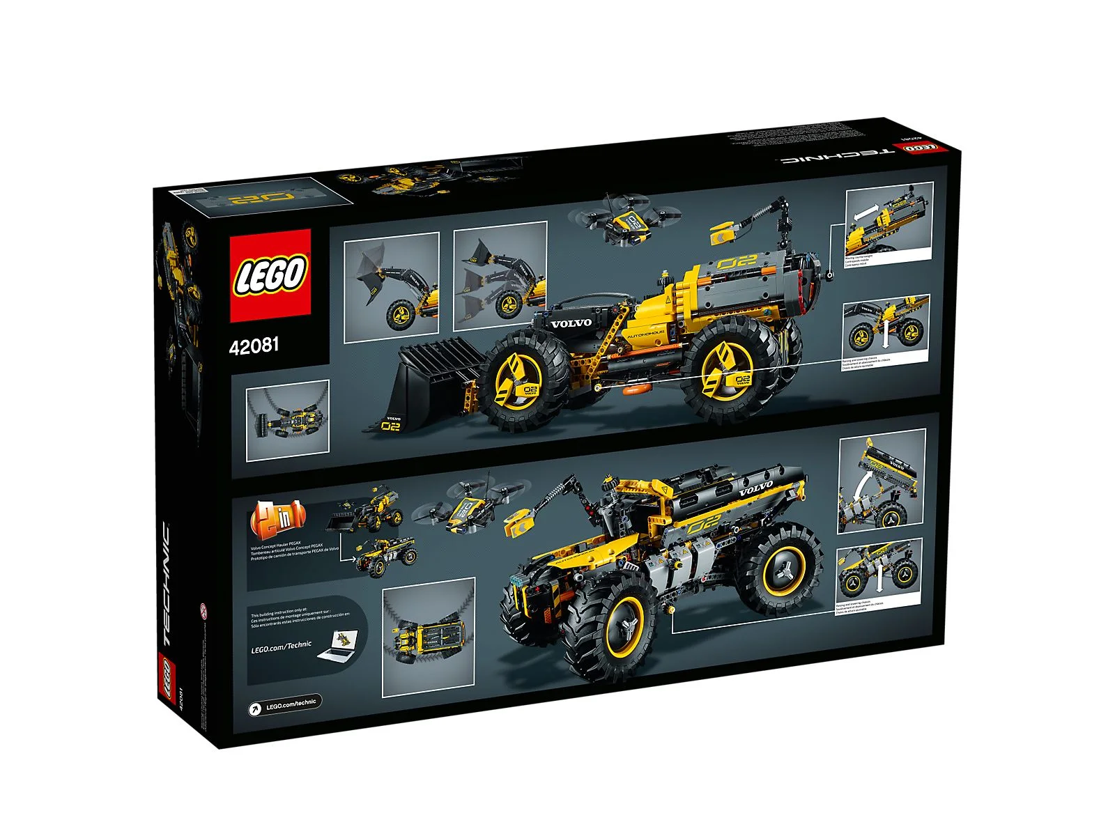LEGO® 42081 Volvo ładowarka kołowa ZEUX - zdjęcie 10