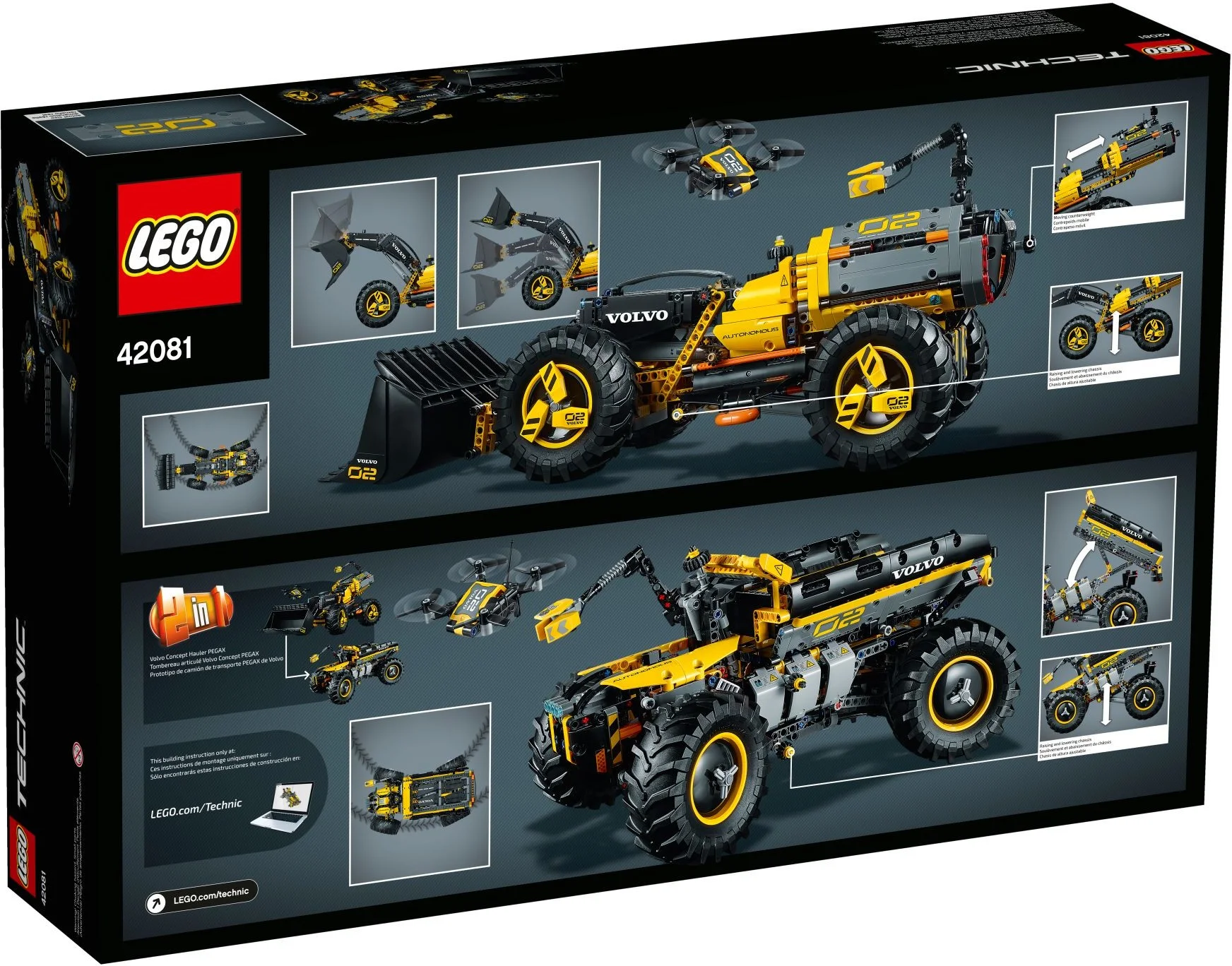 LEGO® 42081 Volvo ładowarka kołowa ZEUX - zdjęcie 18