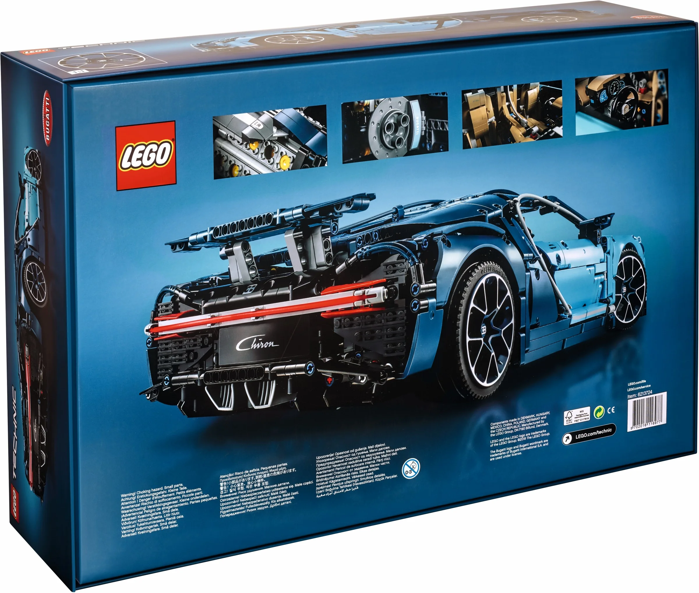 LEGO® 42083 Samochód Bugatti Chiron - zdjęcie 16