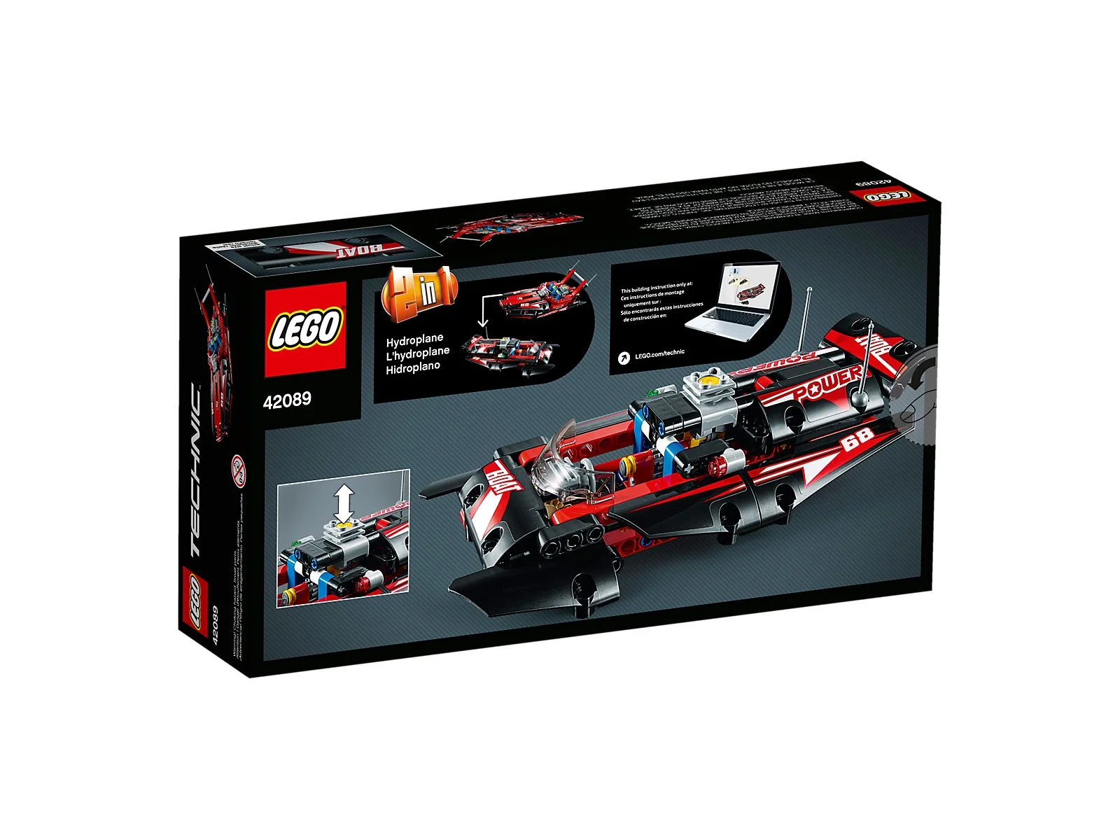 LEGO® 42089 Motorówka 2w1 łódź - zdjęcie 9