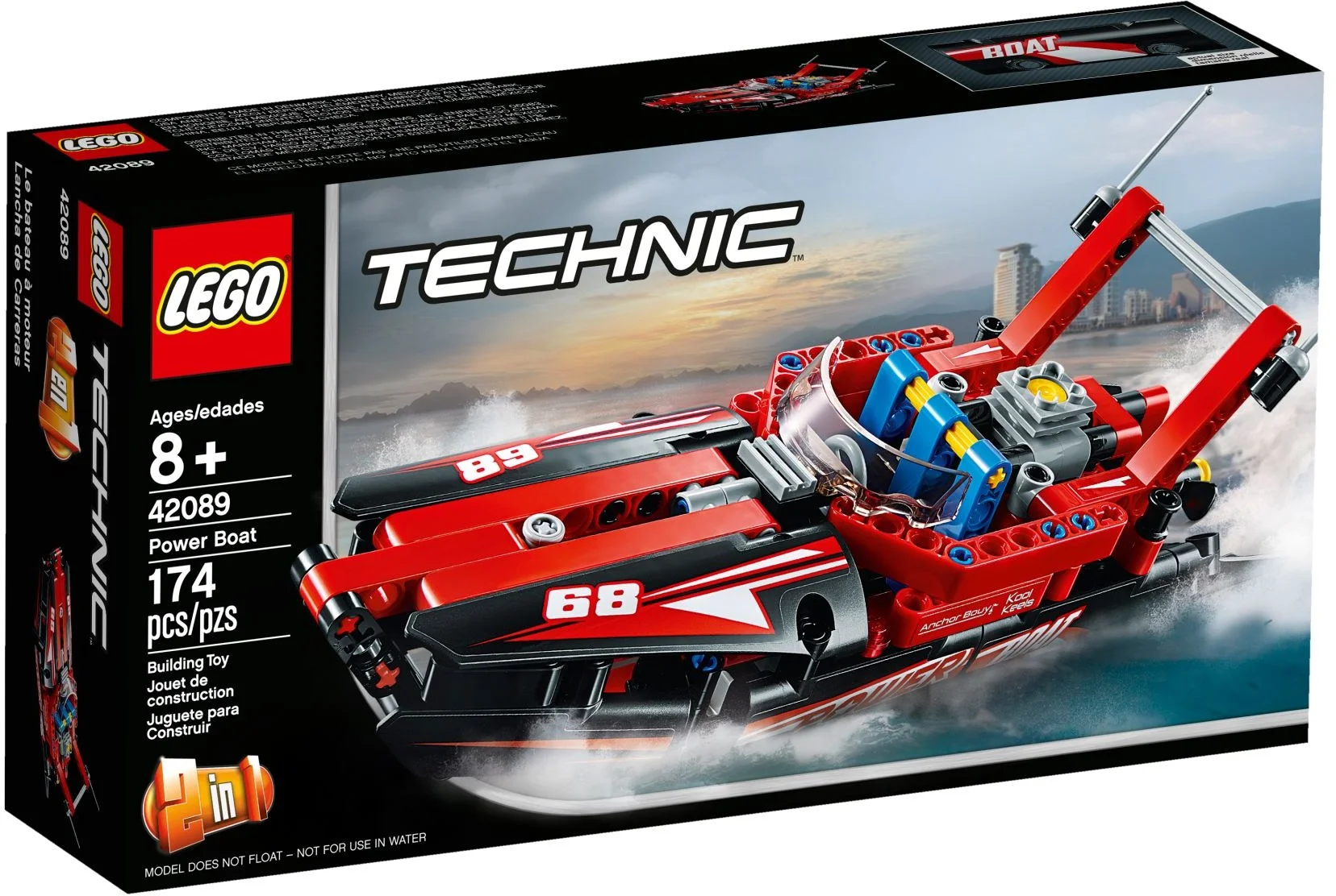 LEGO® 42089 Motorówka 2w1 łódź - zdjęcie 12