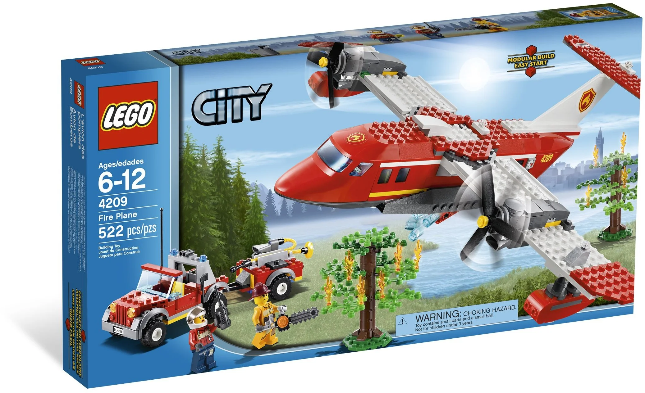 LEGO® 4209 Samolot strażacki Nowe - zdjęcie 3