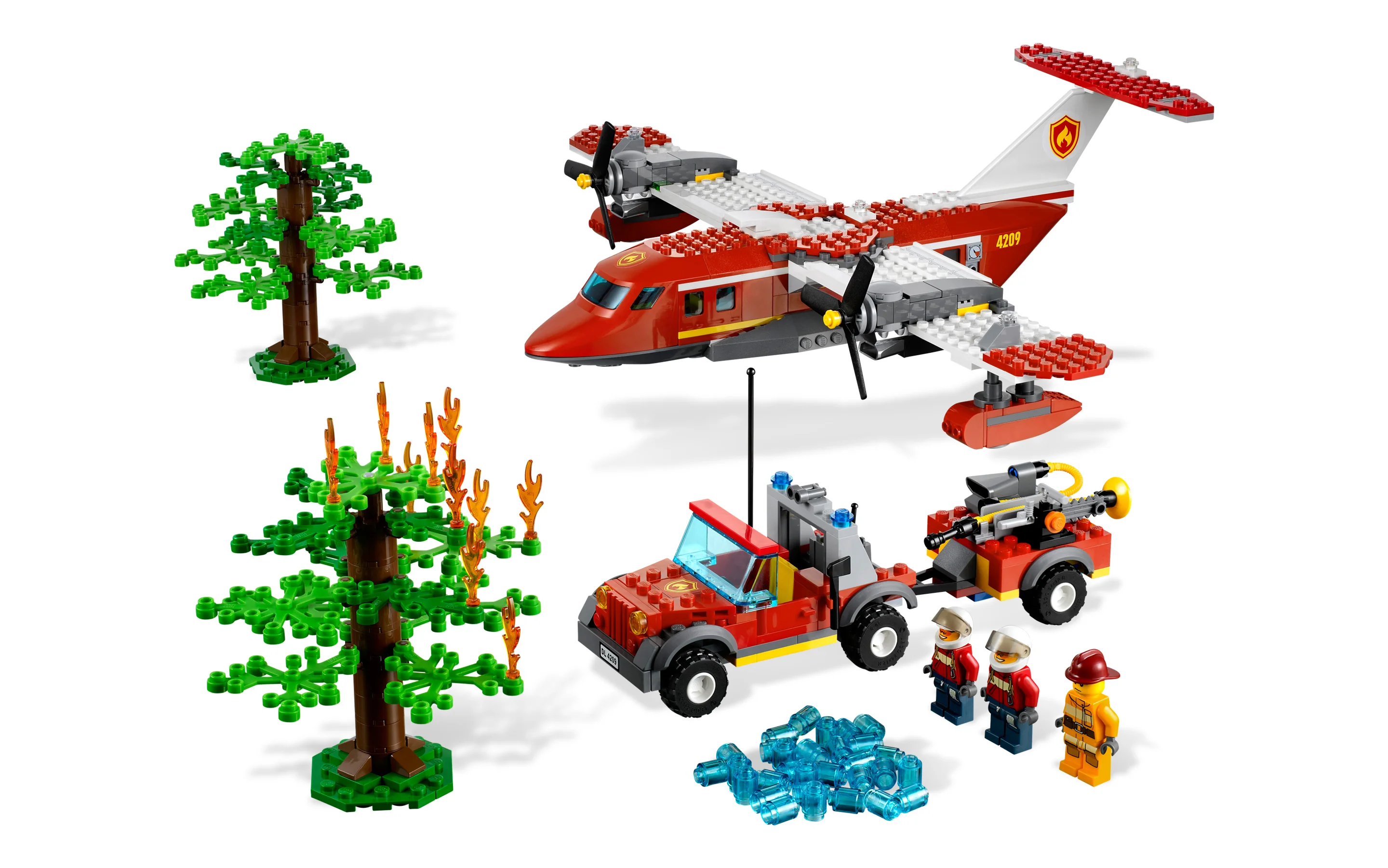 LEGO® 4209 Samolot strażacki Nowe - zdjęcie 12