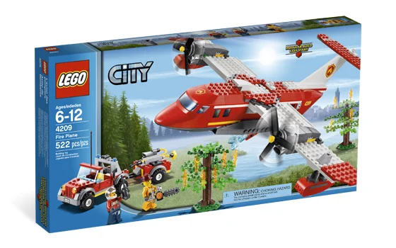 LEGO® 4209 Samolot strażacki Nowe - zdjęcie 13