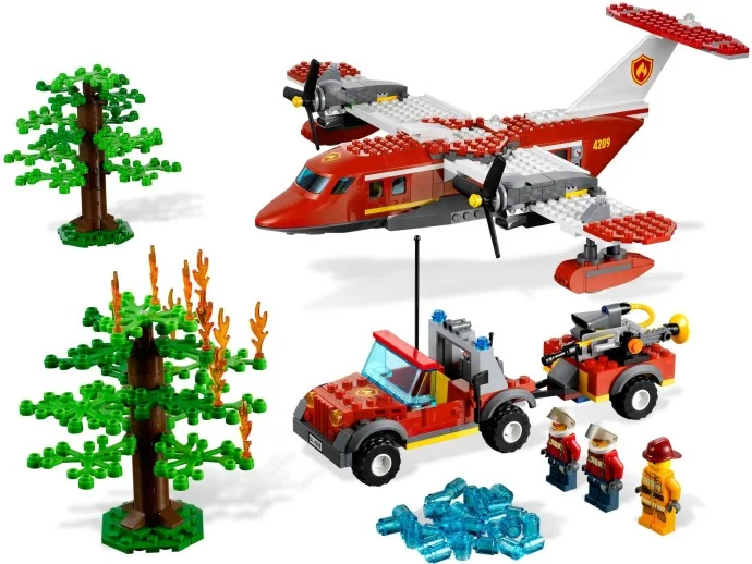 LEGO® 4209 Samolot strażacki Nowe - zdjęcie 1