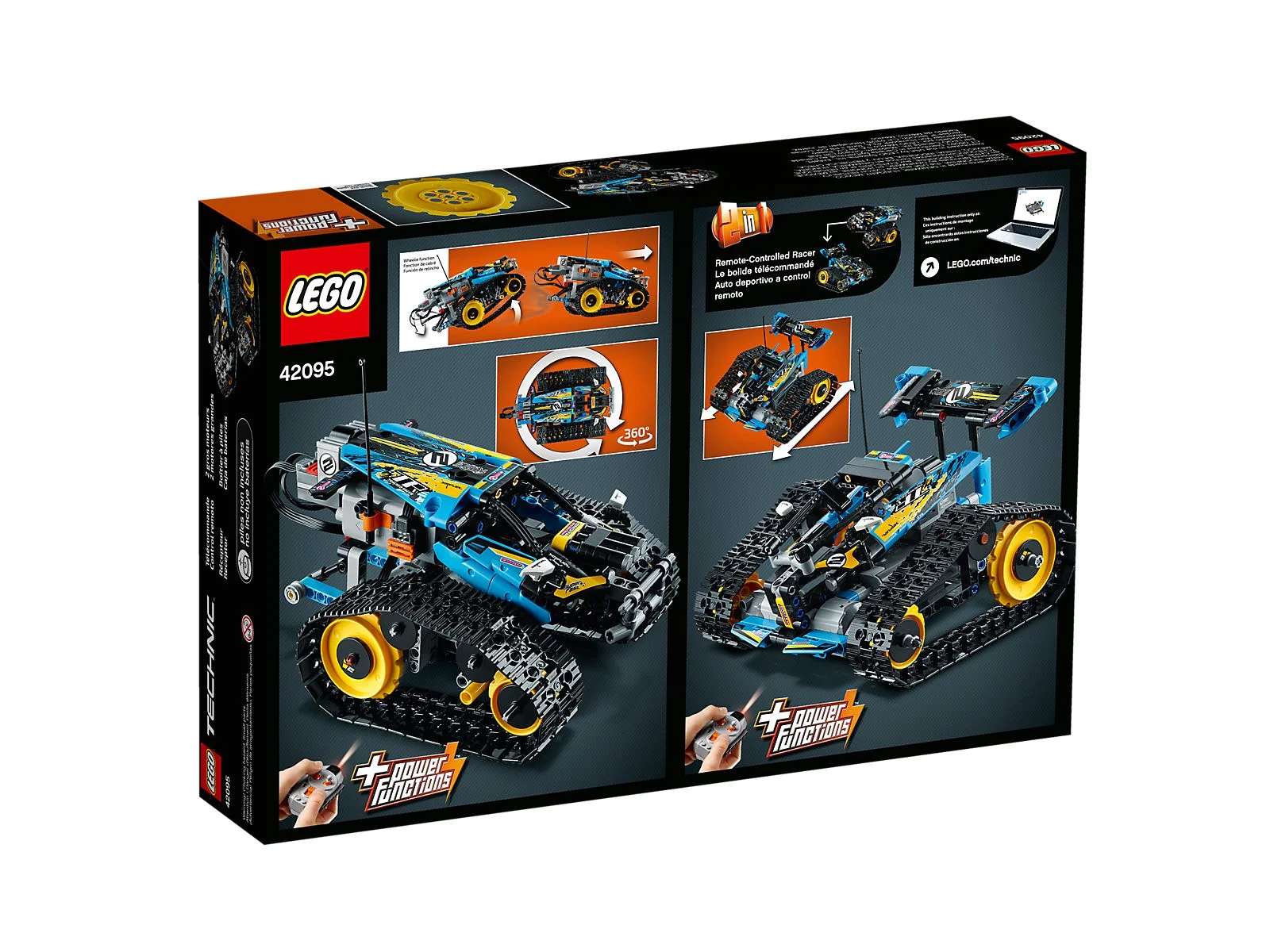 LEGO® 42095 Sterowana wyścigówka kaskaderska - zdjęcie 8