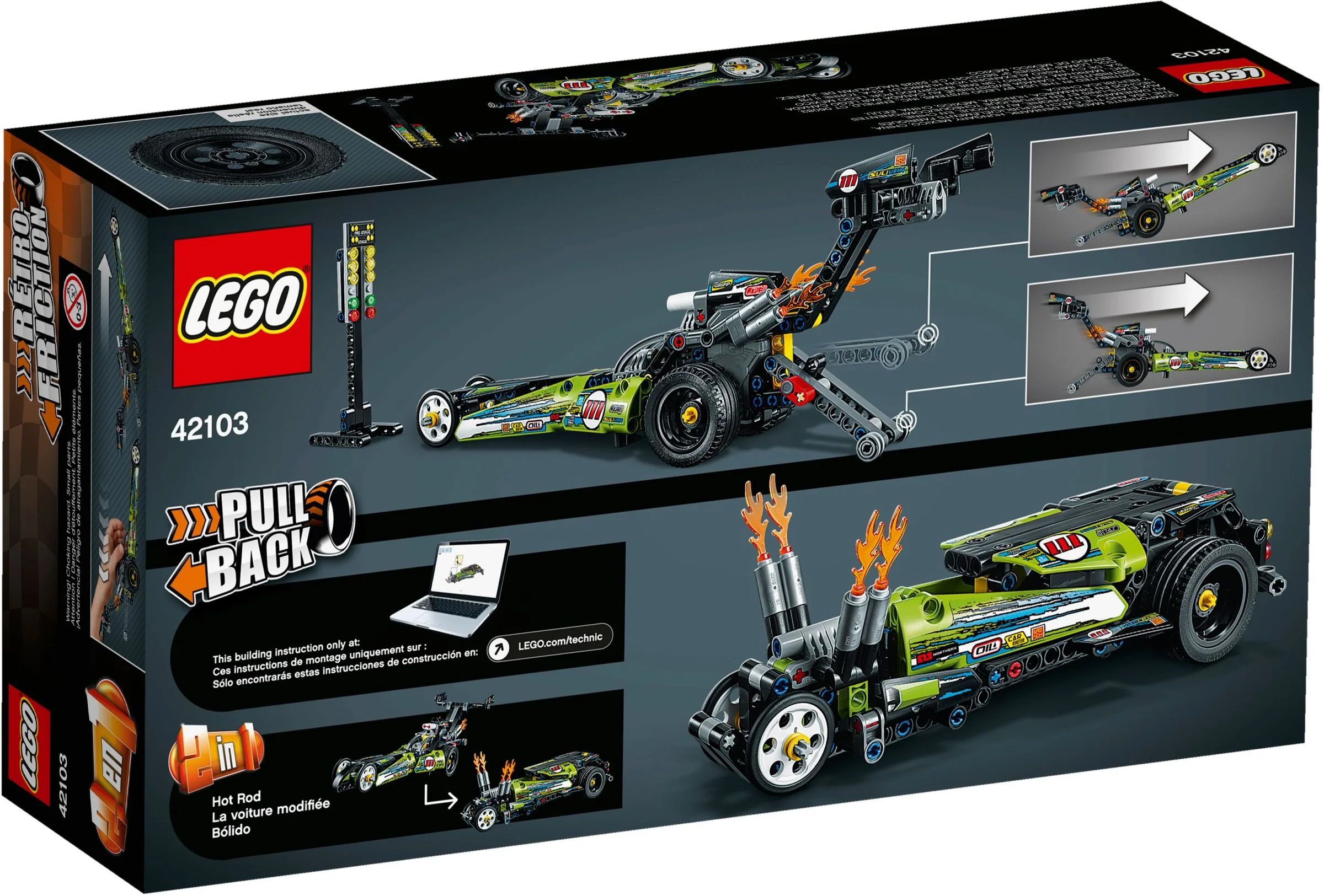 LEGO® 42103 Dragster - zdjęcie 5