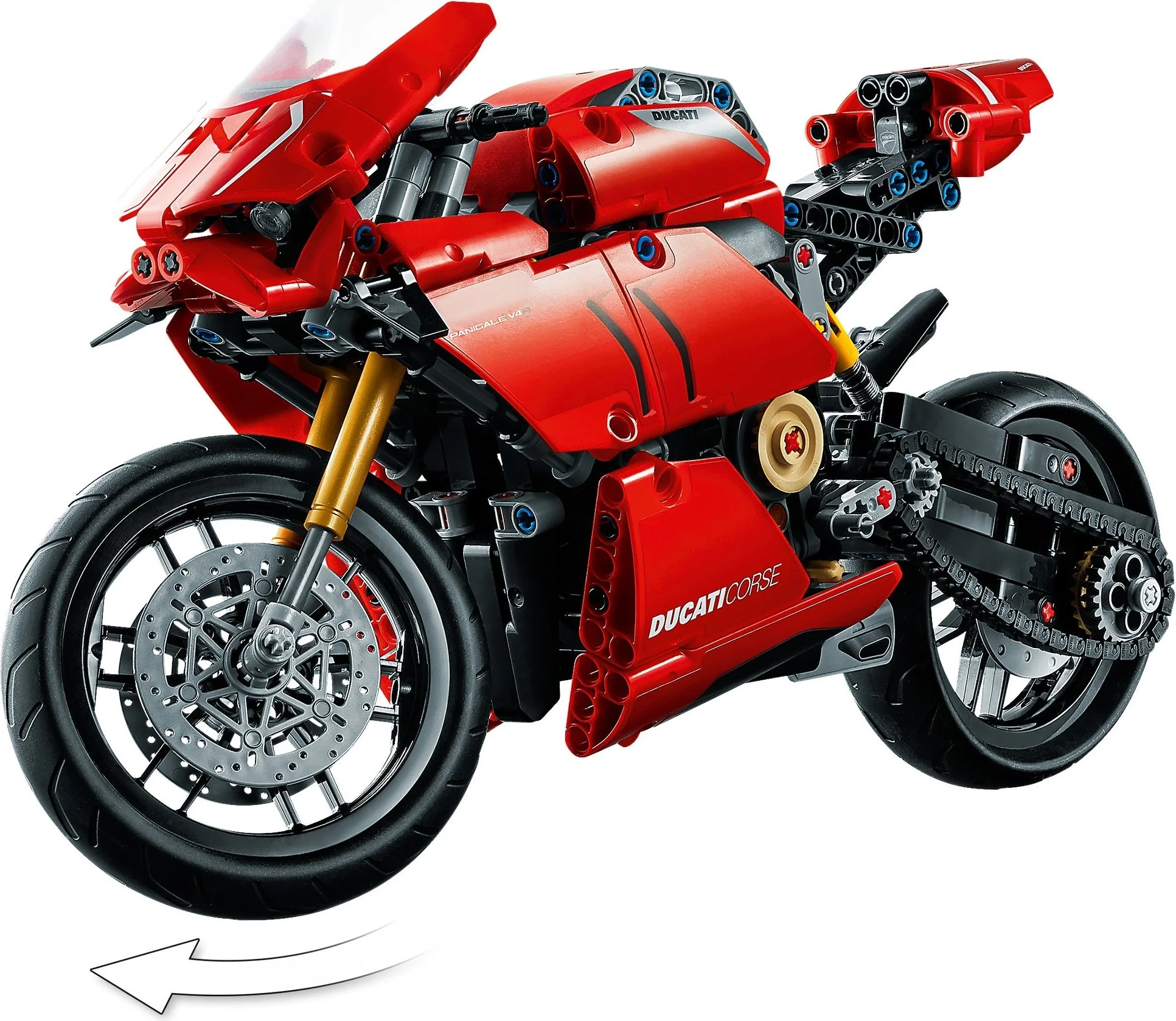 LEGO® 42107 Motor Motocykl Ścigacz Ducati Panigale V4 R - zdjęcie 17
