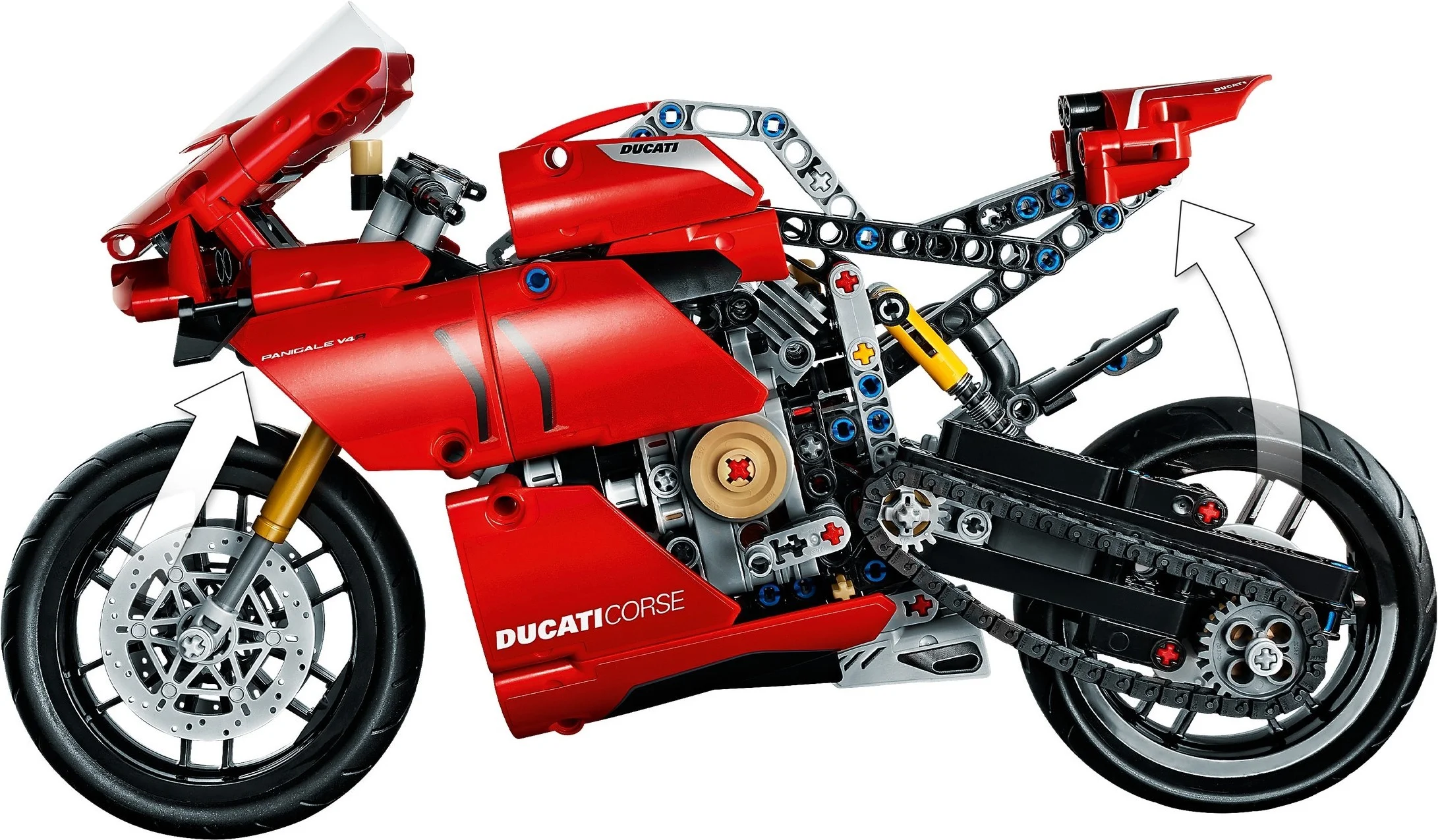 LEGO® 42107 Motor Motocykl Ścigacz Ducati Panigale V4 R - zdjęcie 18